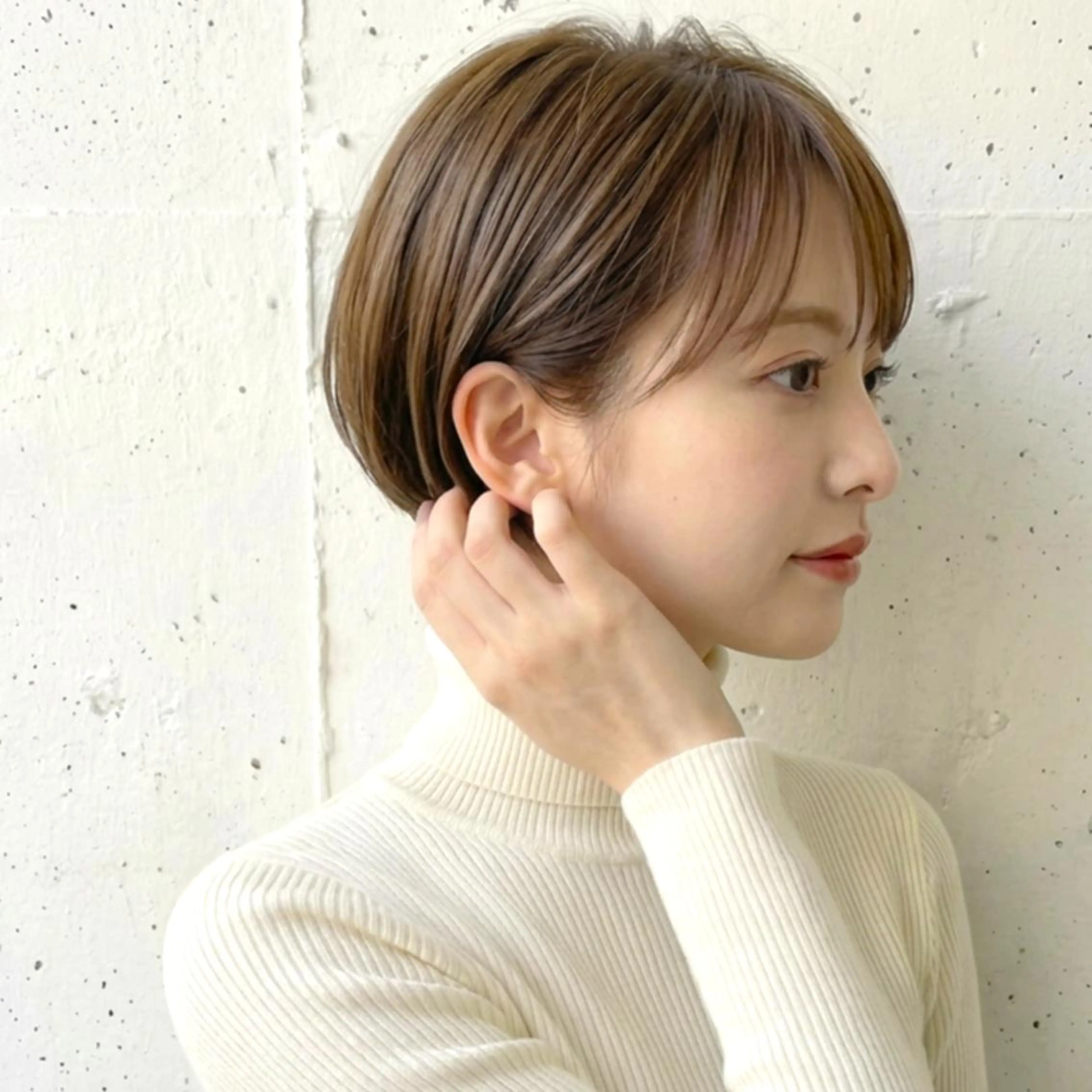 カット+ダメージレスカラー+選べるトリートメントの写真