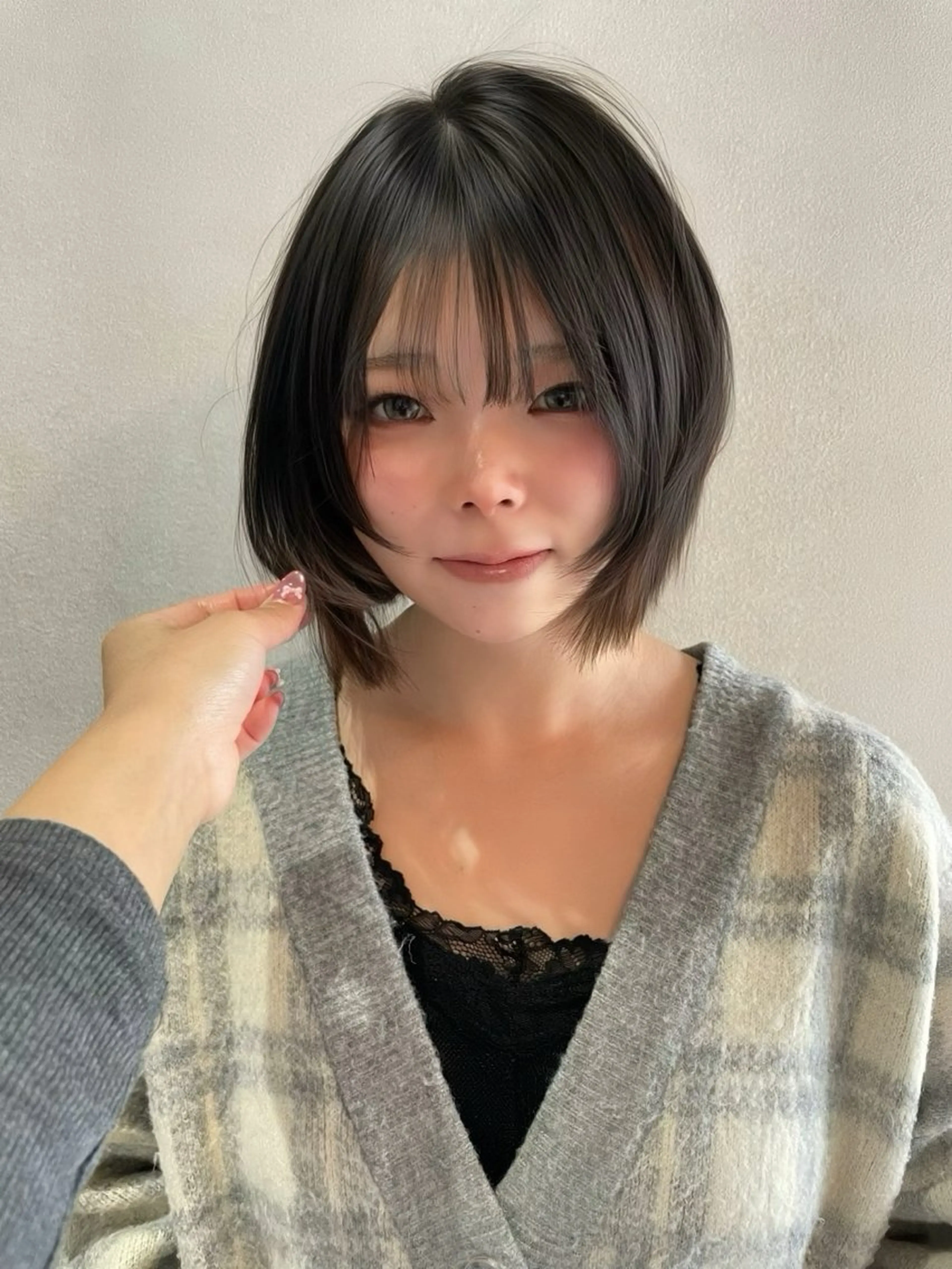 ショート カット ヘアカラー トリートメント 似合わせカット/ 顔周りカット/まりなのヘアスタイル