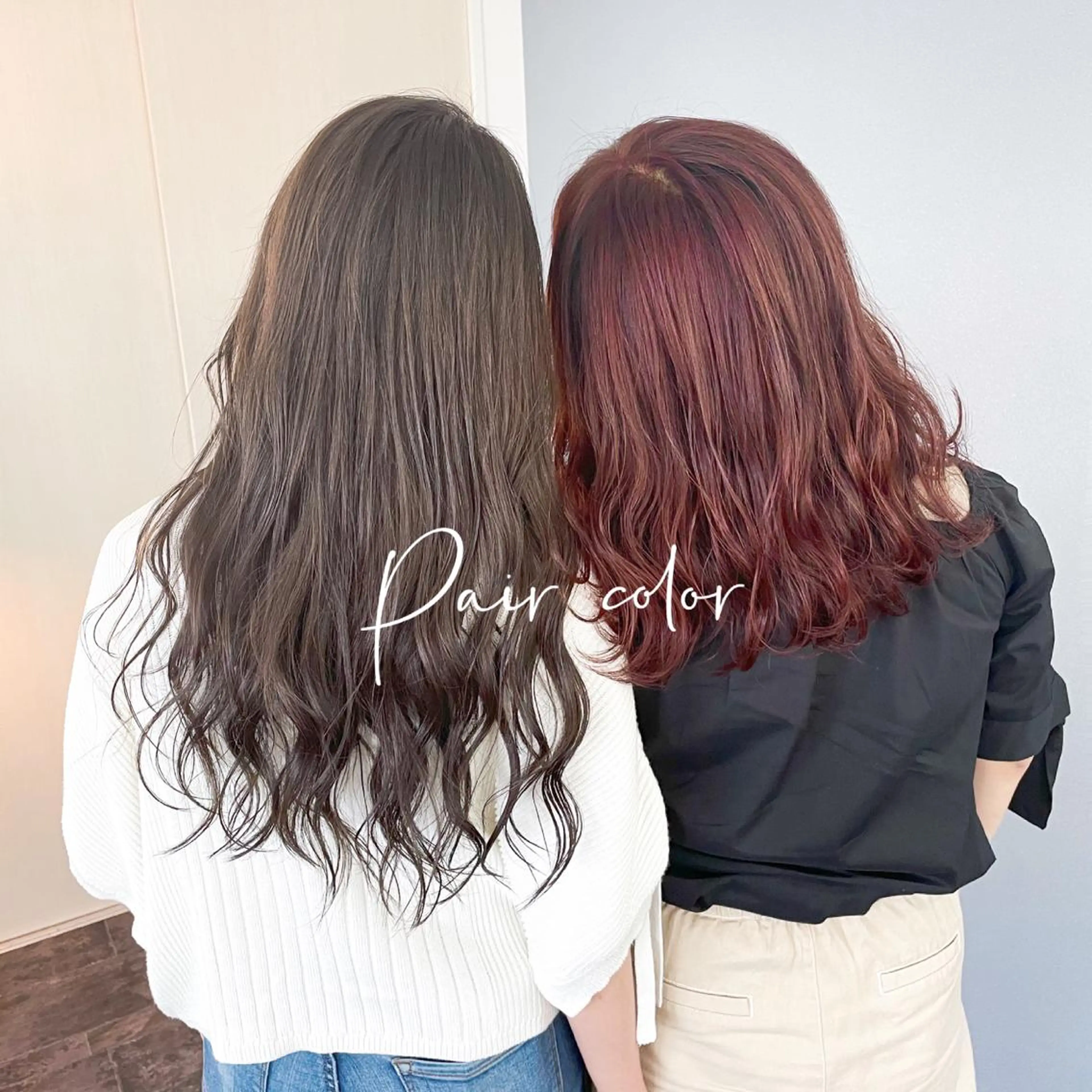 👬ペア限定👭カット & カラー & トリートメント ⚠︎補足説明を必ず読んでください!の写真