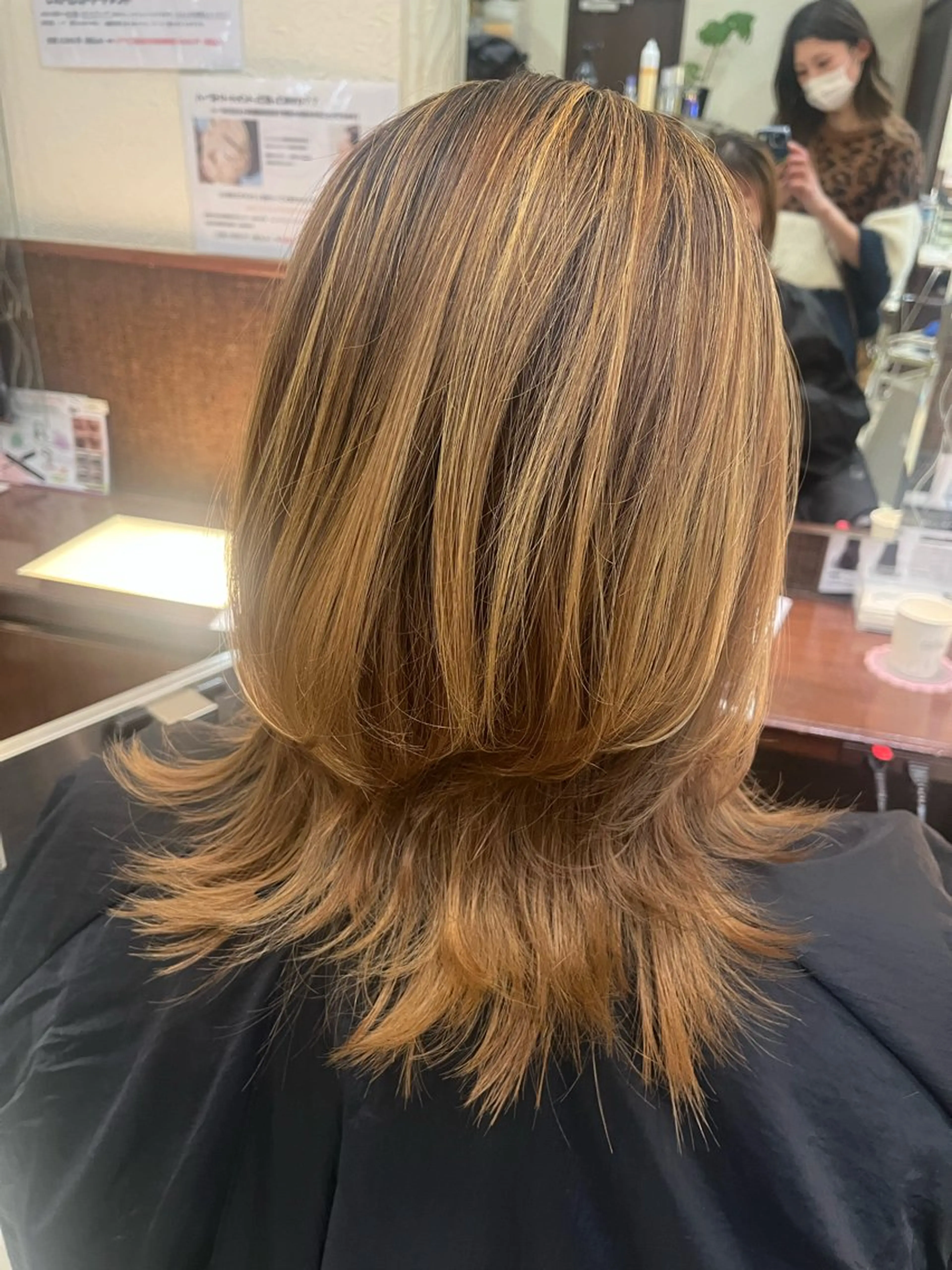 ミディアム カラー BENI鈎取 kanakoのヘアスタイル