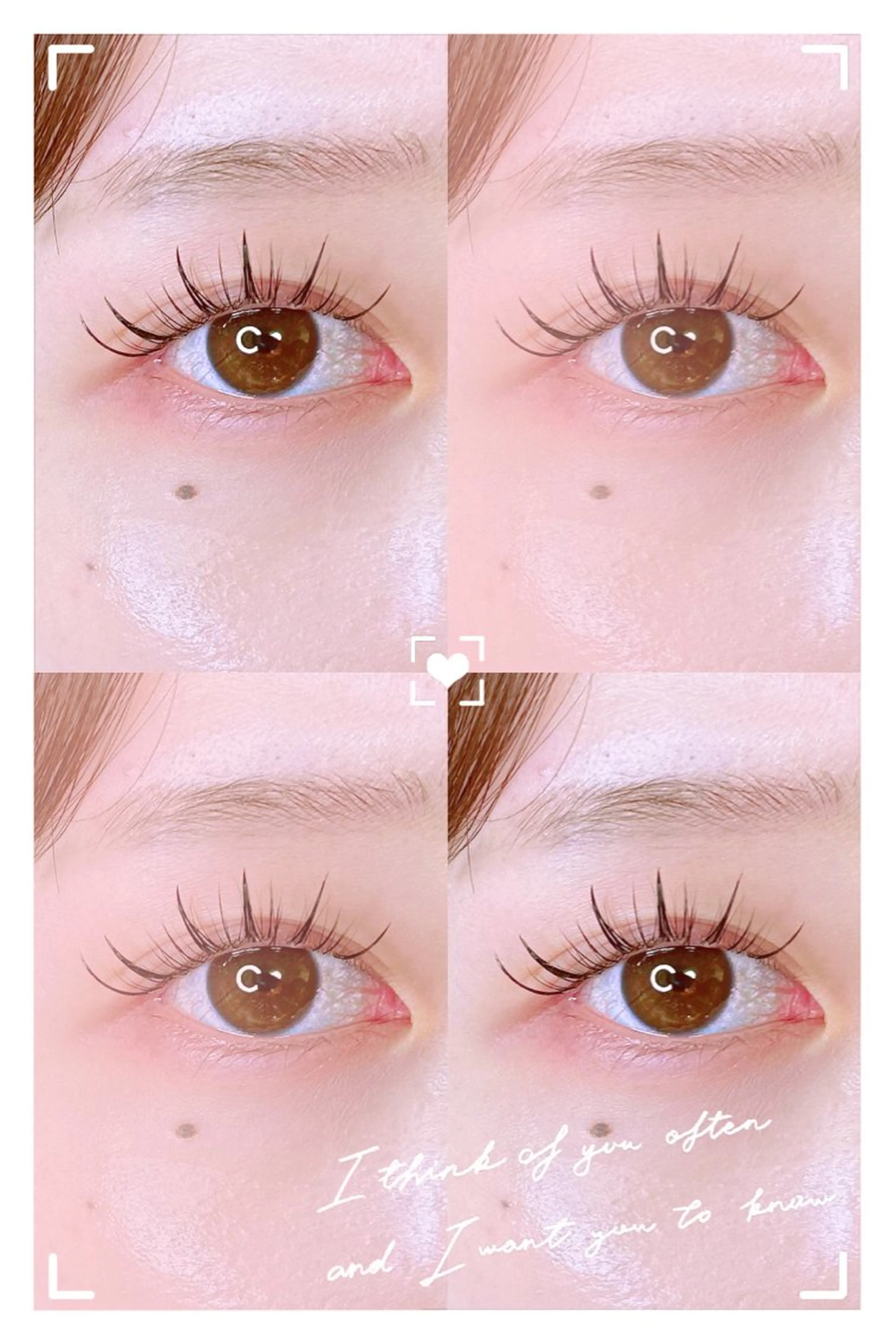 マツエク・マツパ マツパ mignon eye YUKINOのマツエク・マツパデザイン