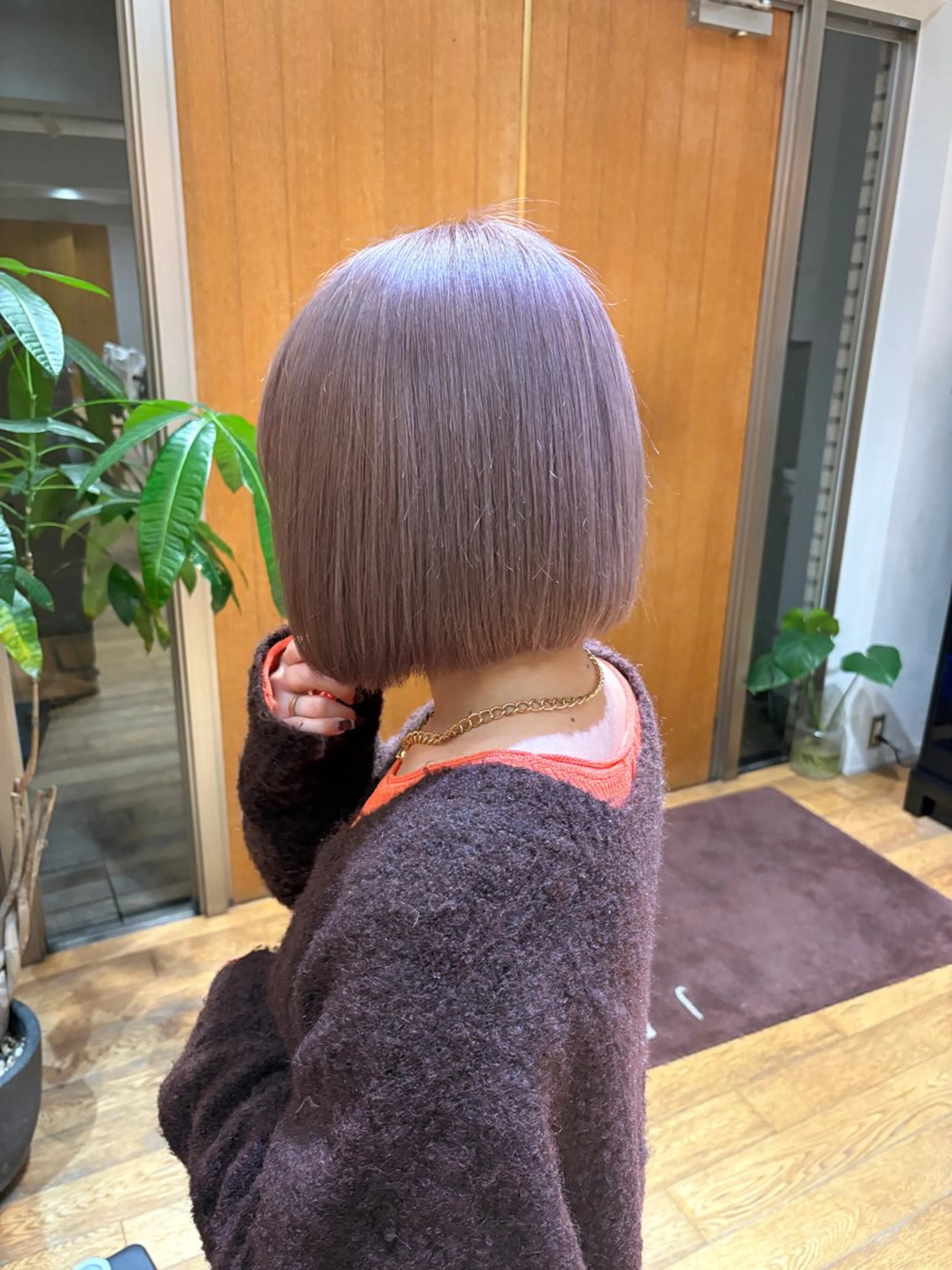 ショート カット トリートメント 【パーマ🌀/暖色カ ラー🍷】ななこ🌴のヘアスタイル