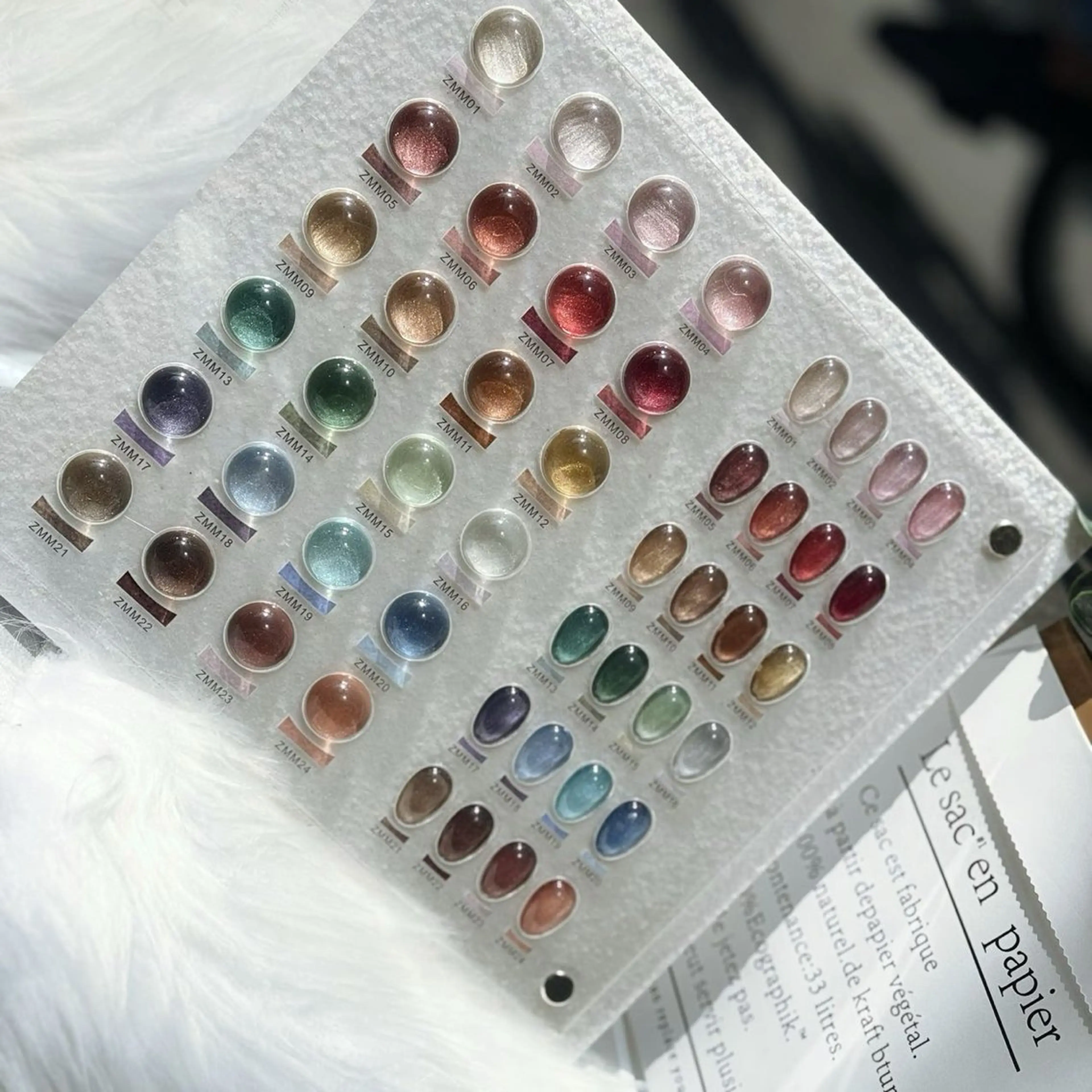 ショート めぐみのネイルサロン スタッフ練習のネイルデザイン