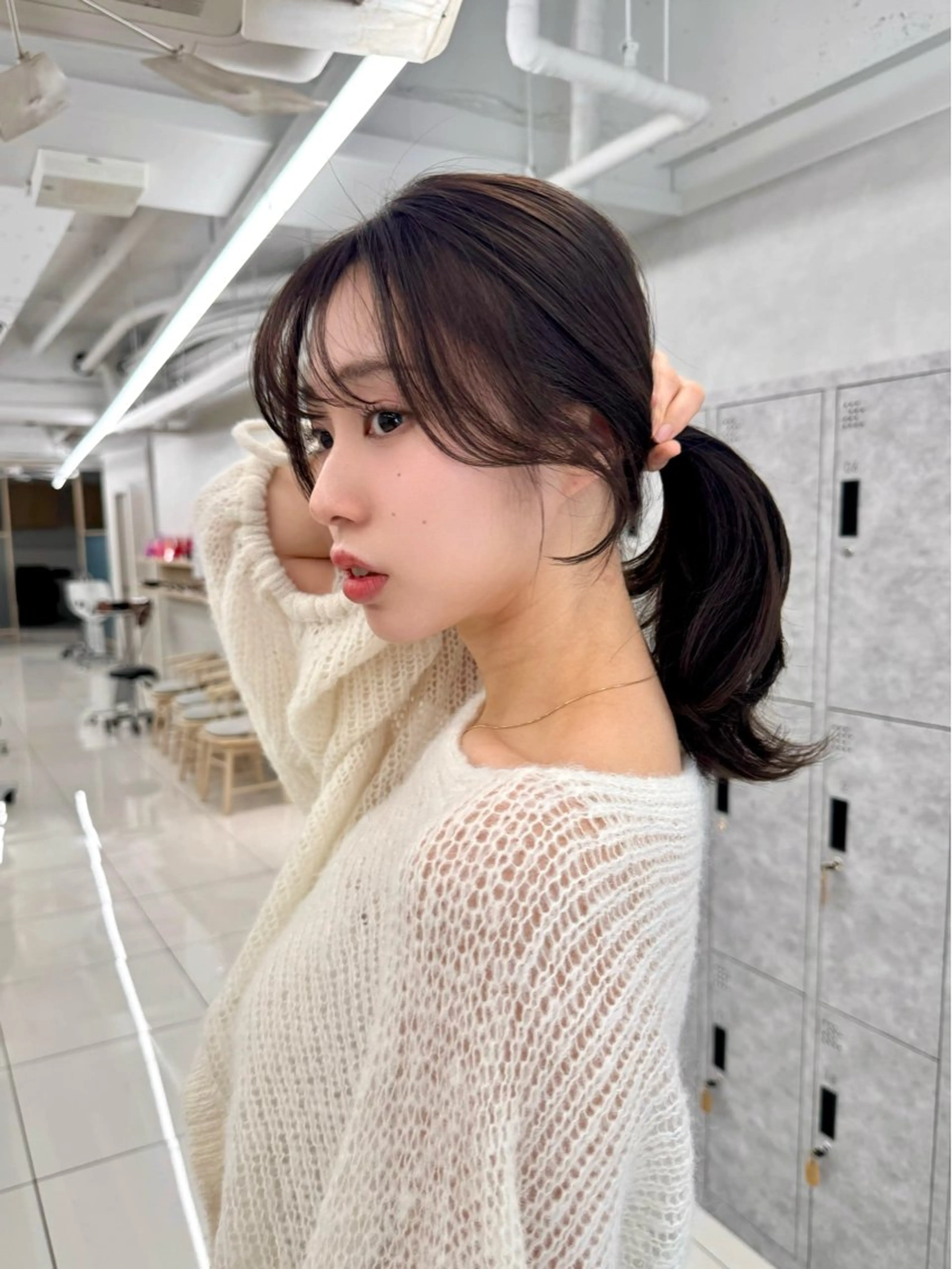 セミロング 三鷹で1番ショート ボブをカットする新谷のヘアスタイル