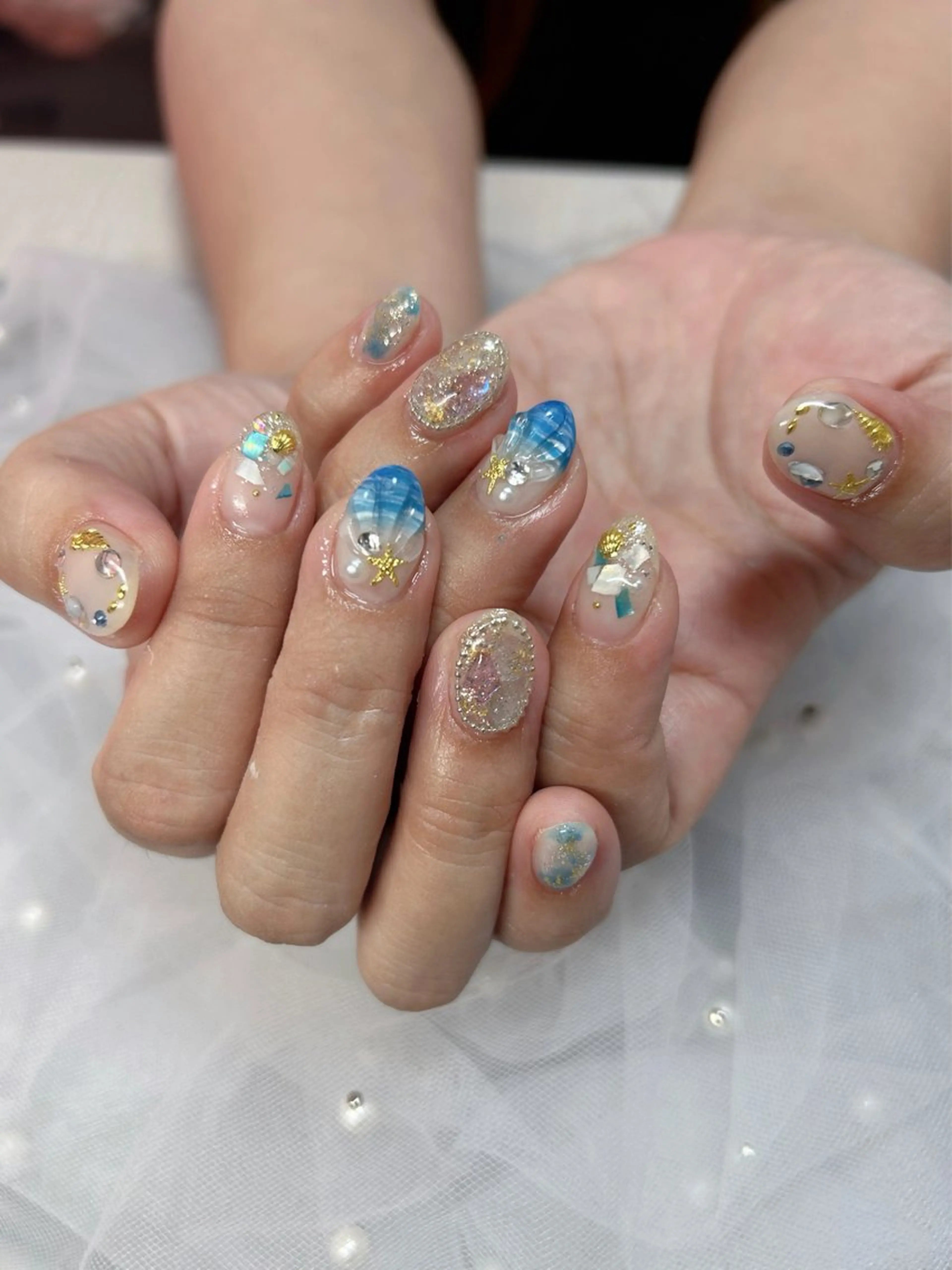 ネイル ハンドネイル 森 晴有のネイルデザイン