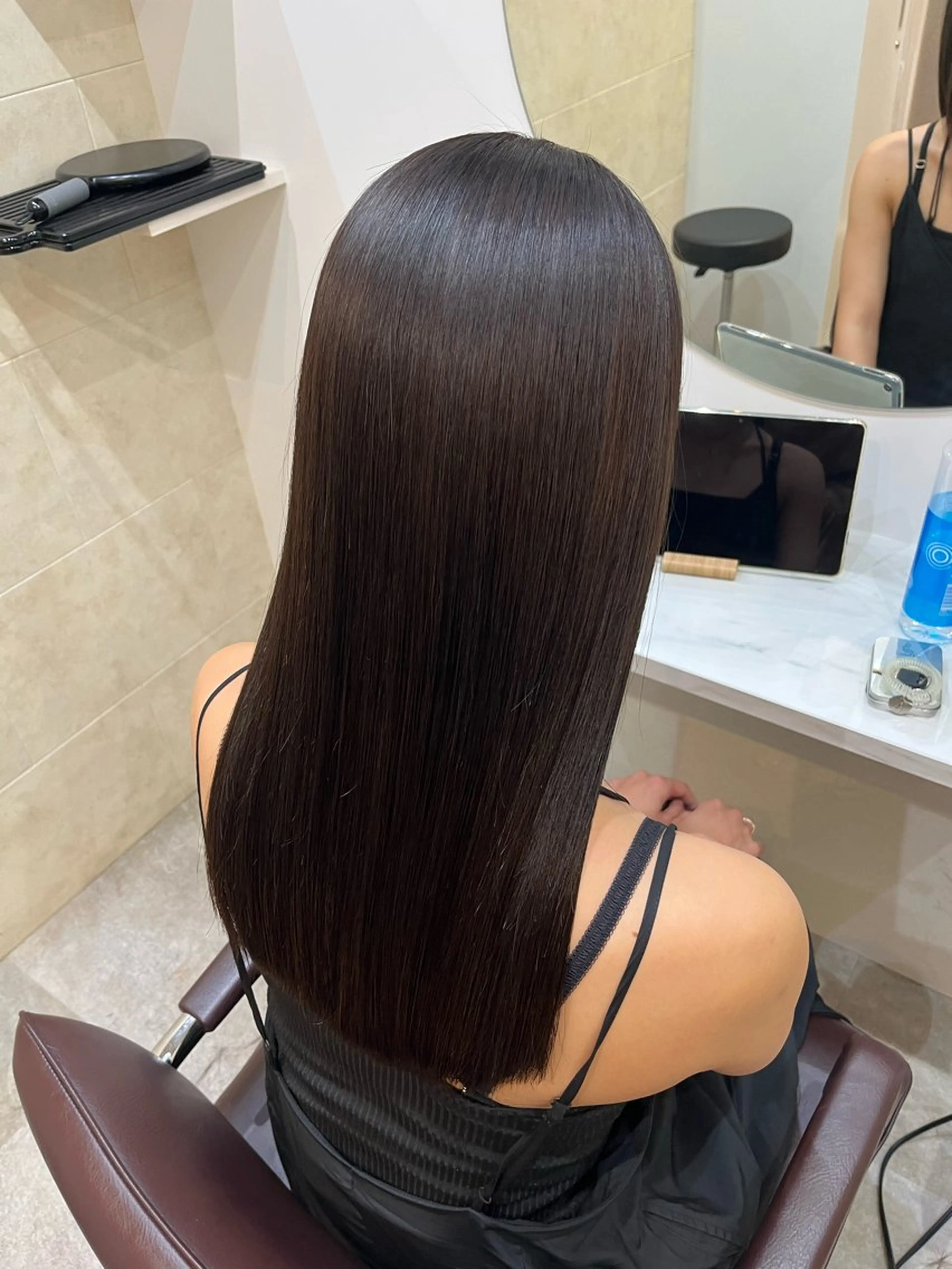 ロング カラー カット ヘアカラー トリートメント 【髪質改善 艶髪】 布川 莉穂のヘアスタイル