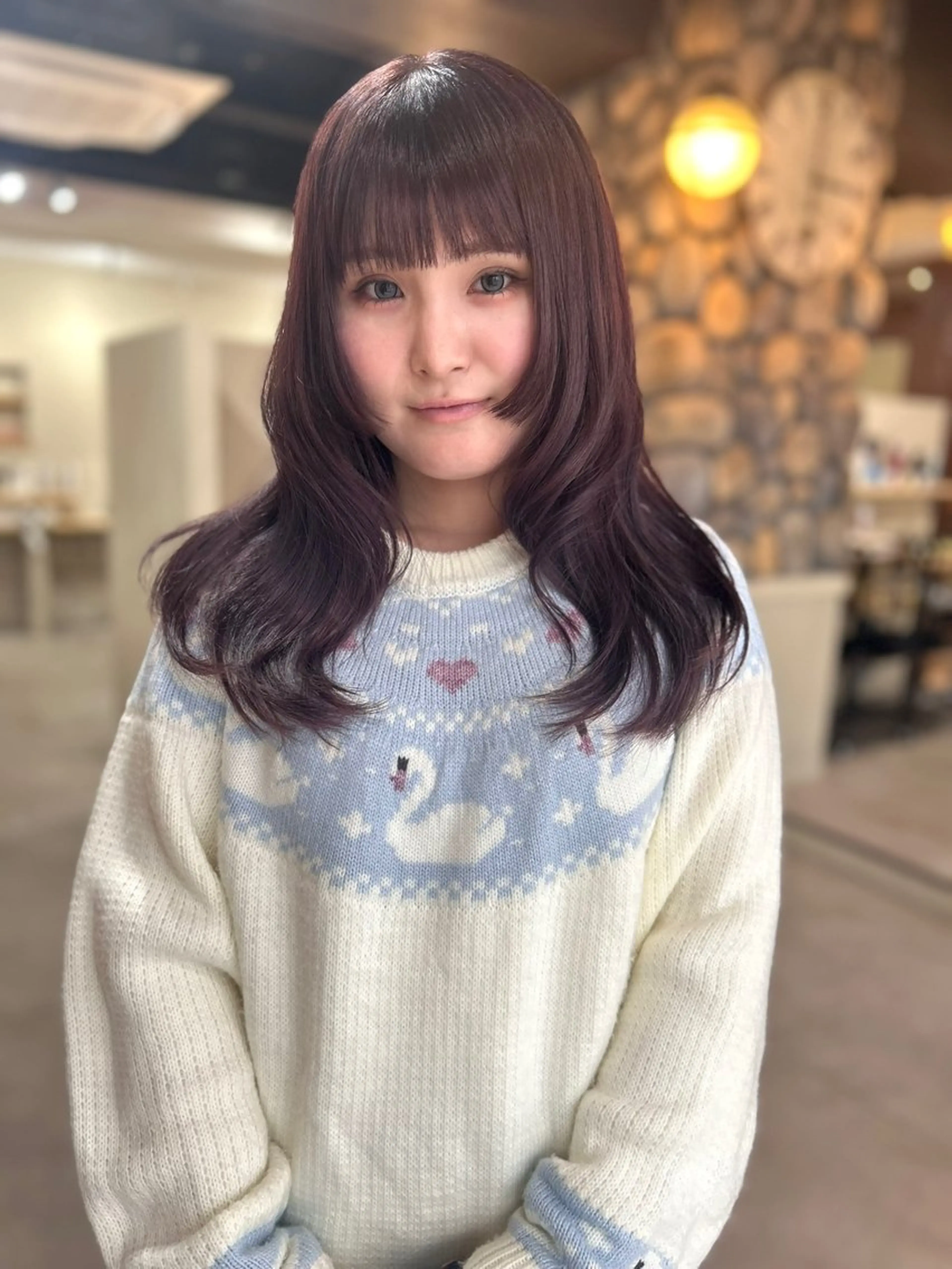 ロング ヘアカラー Loa misakiのヘアスタイル