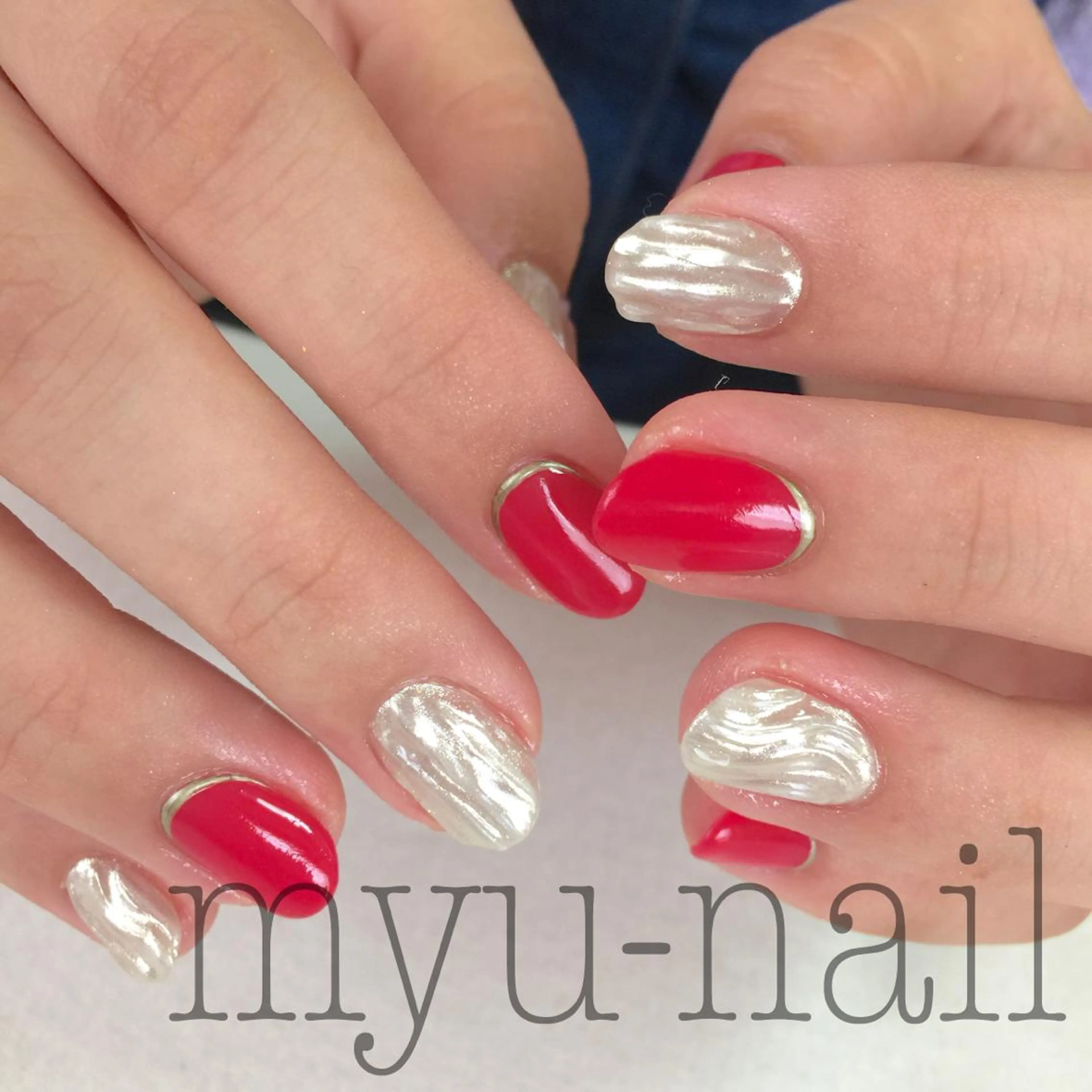 ネイル ハンドネイル ホームサロン myu-nailのネイルデザイン
