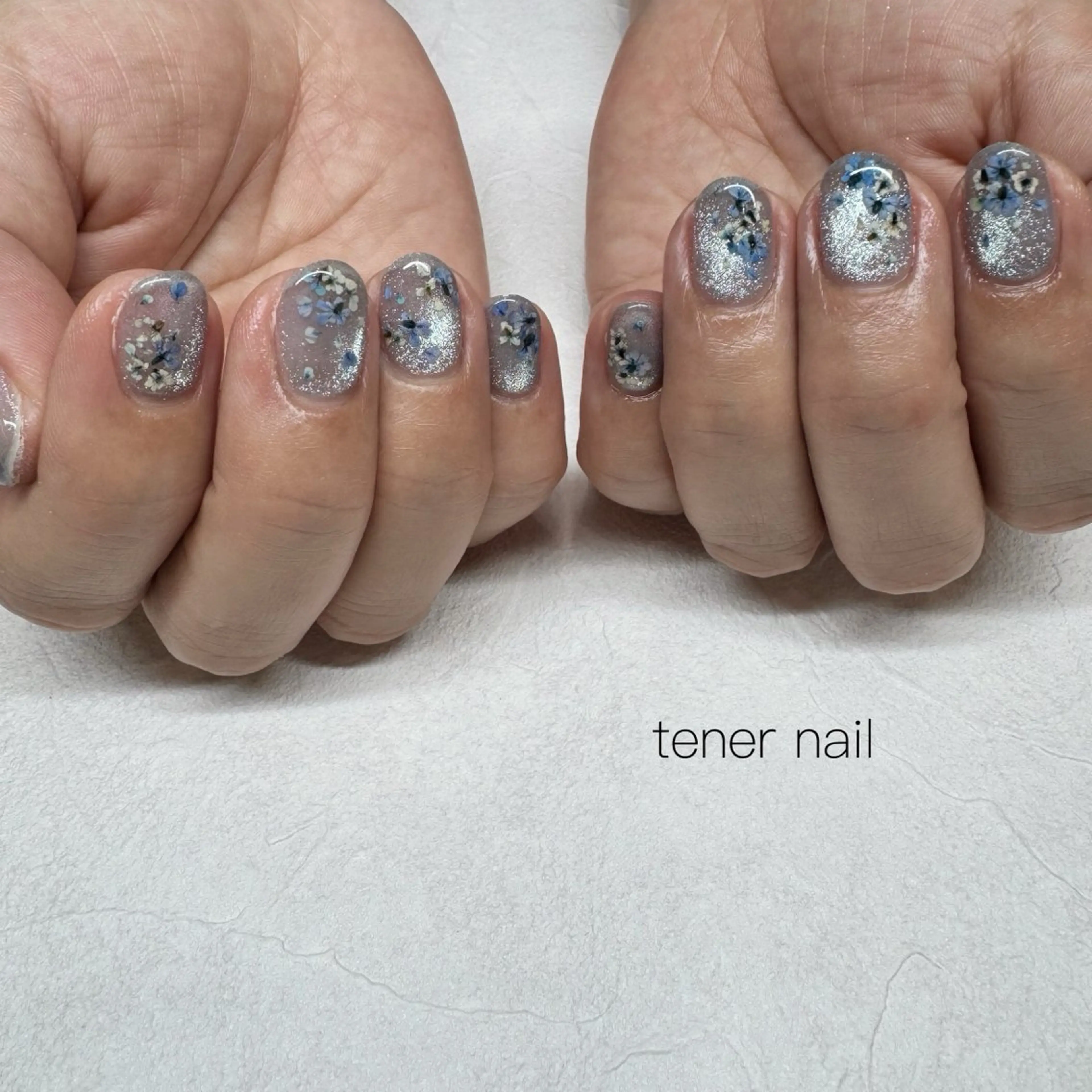 ネイル フラワーネイル ハンドネイル テネルネイル tener nailのネイルデザイン