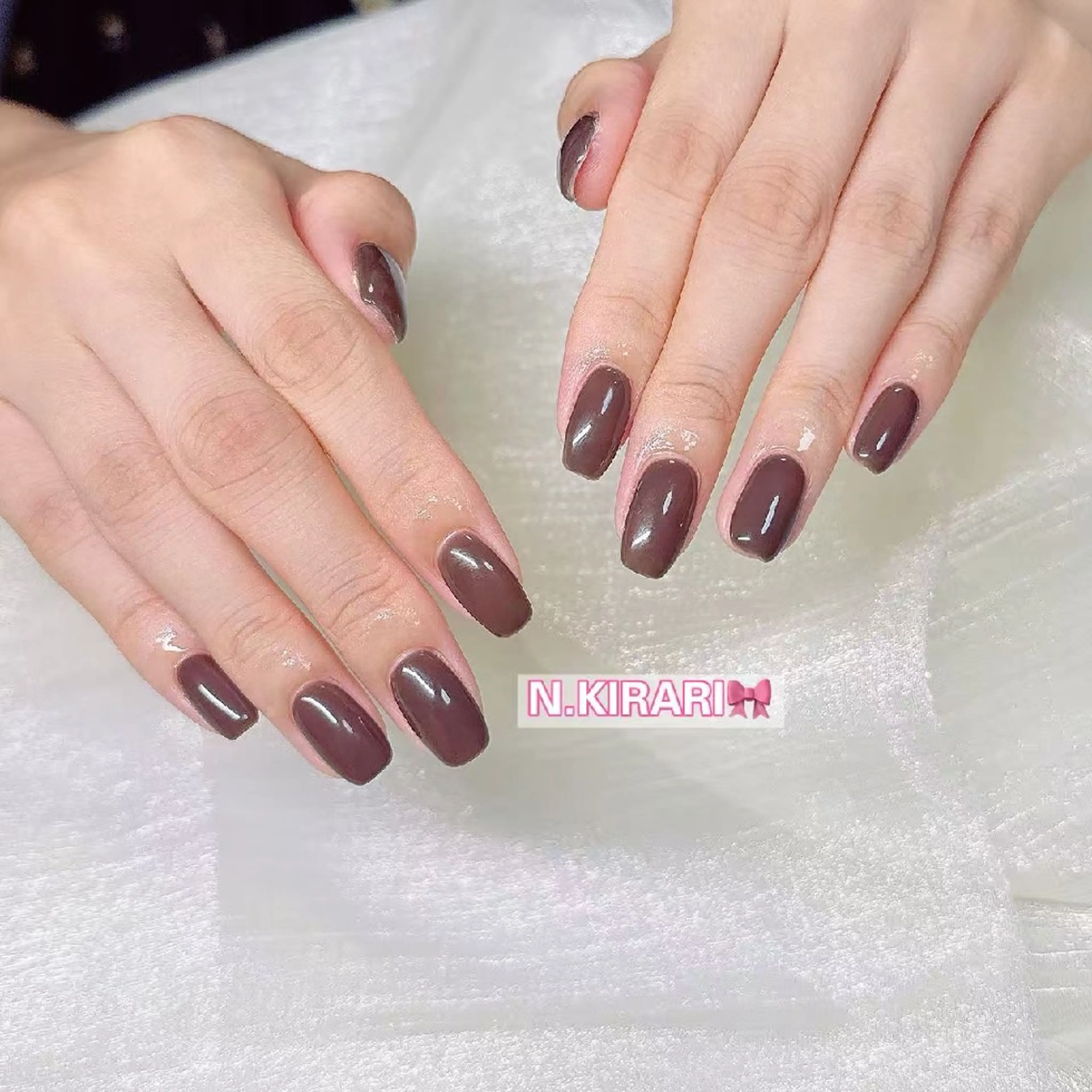 ネイル ハンドネイル ハンドケア 🎀 ユズ 🎀のネイルデザイン