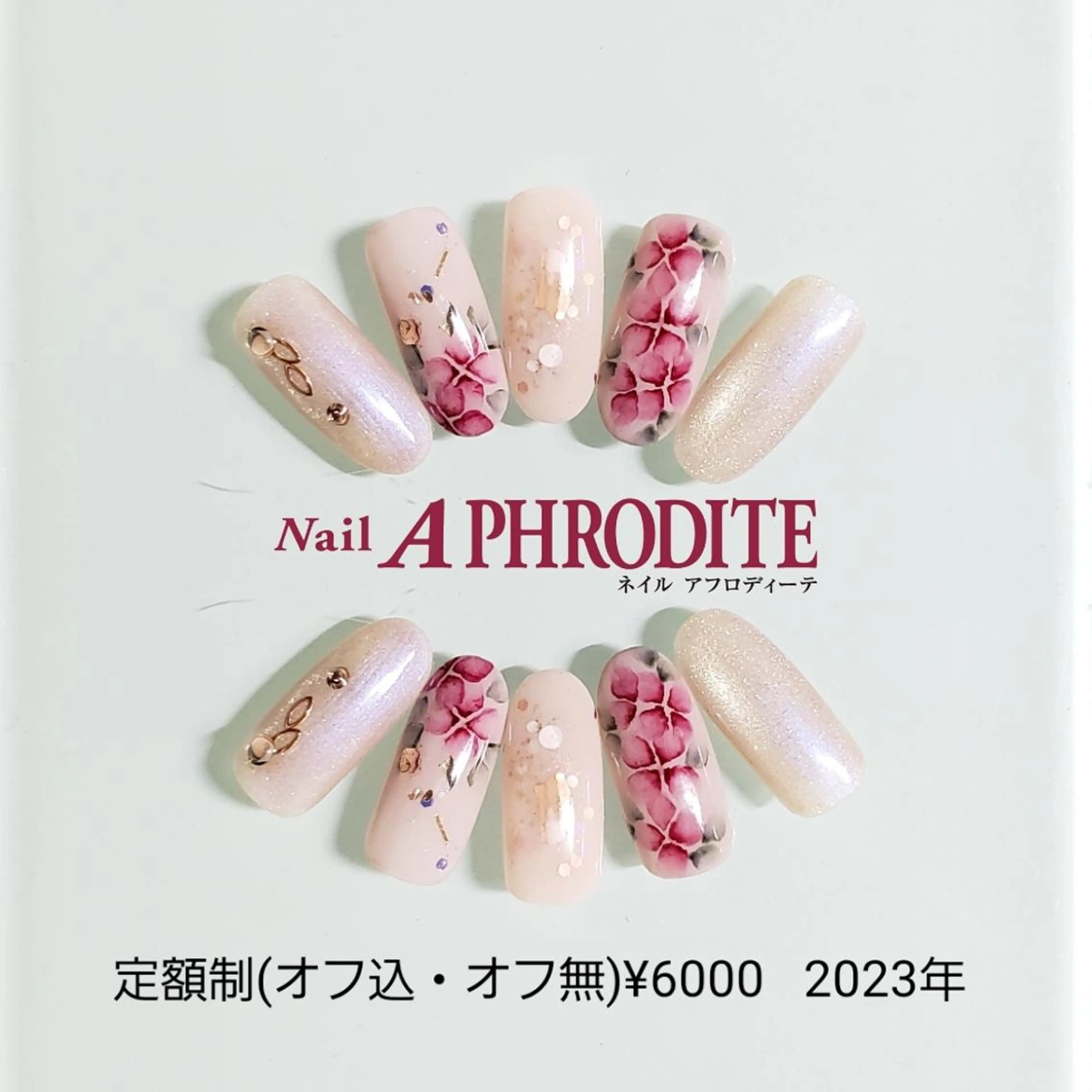 ネイル ジェルネイル ニュアンスネイル ソフトジェル ハンドネイル Nail  Aphroditeのネイルデザイン