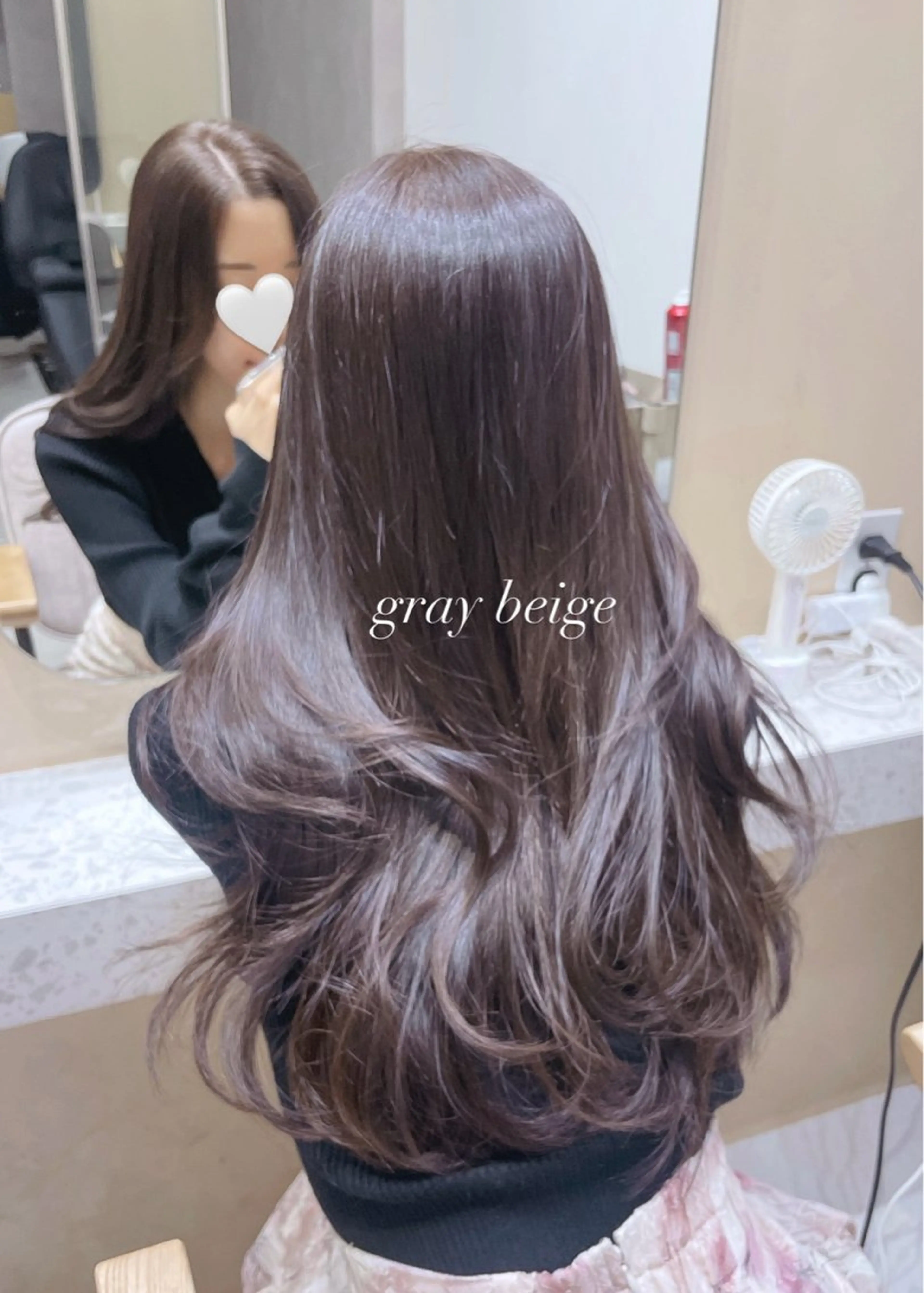 ロング 韓国風ヘア 圧倒的モテ艶髪💎 レイヤー💎kanaのヘアスタイル