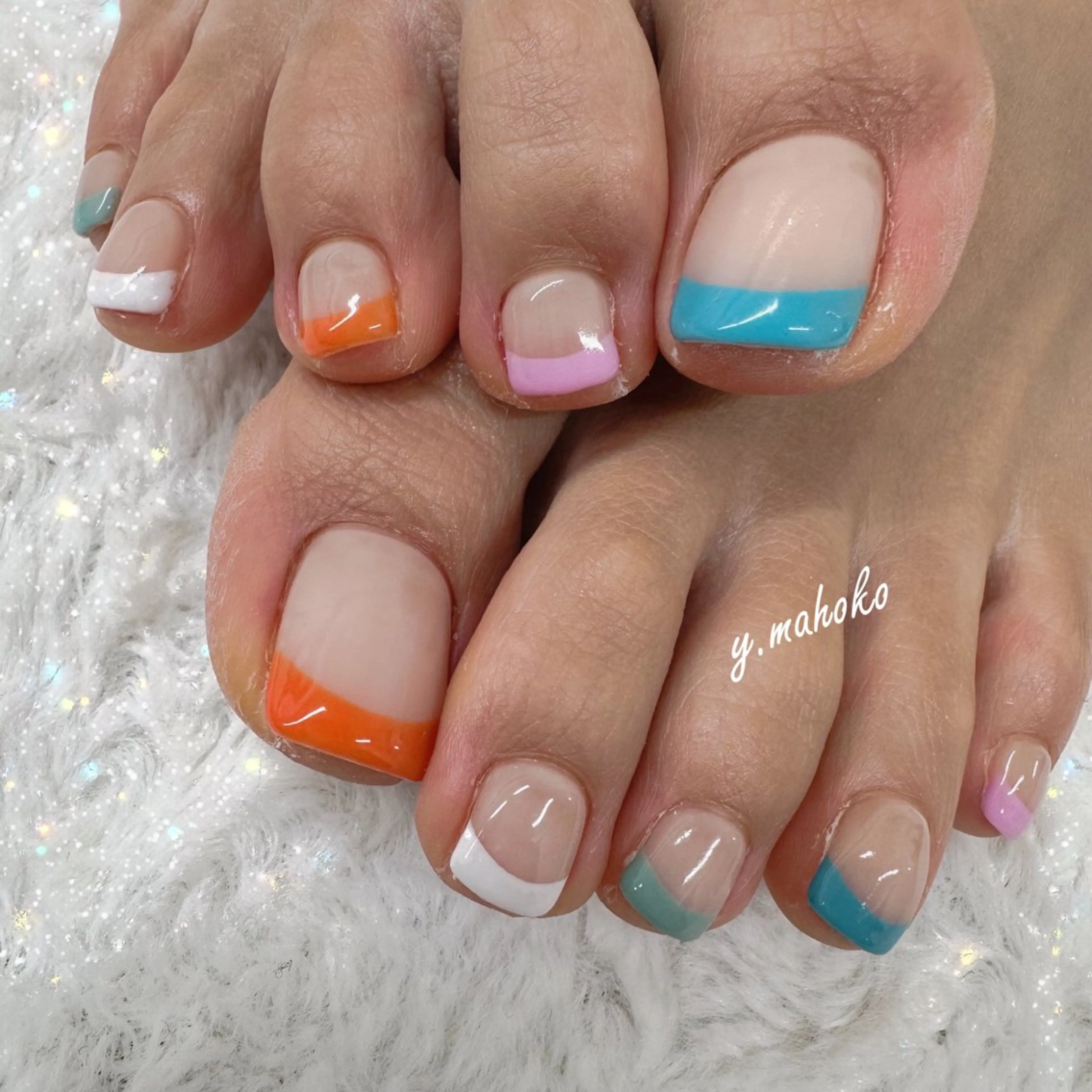 ネイル パラジェル有/ 長さだし/mahoのネイルデザイン