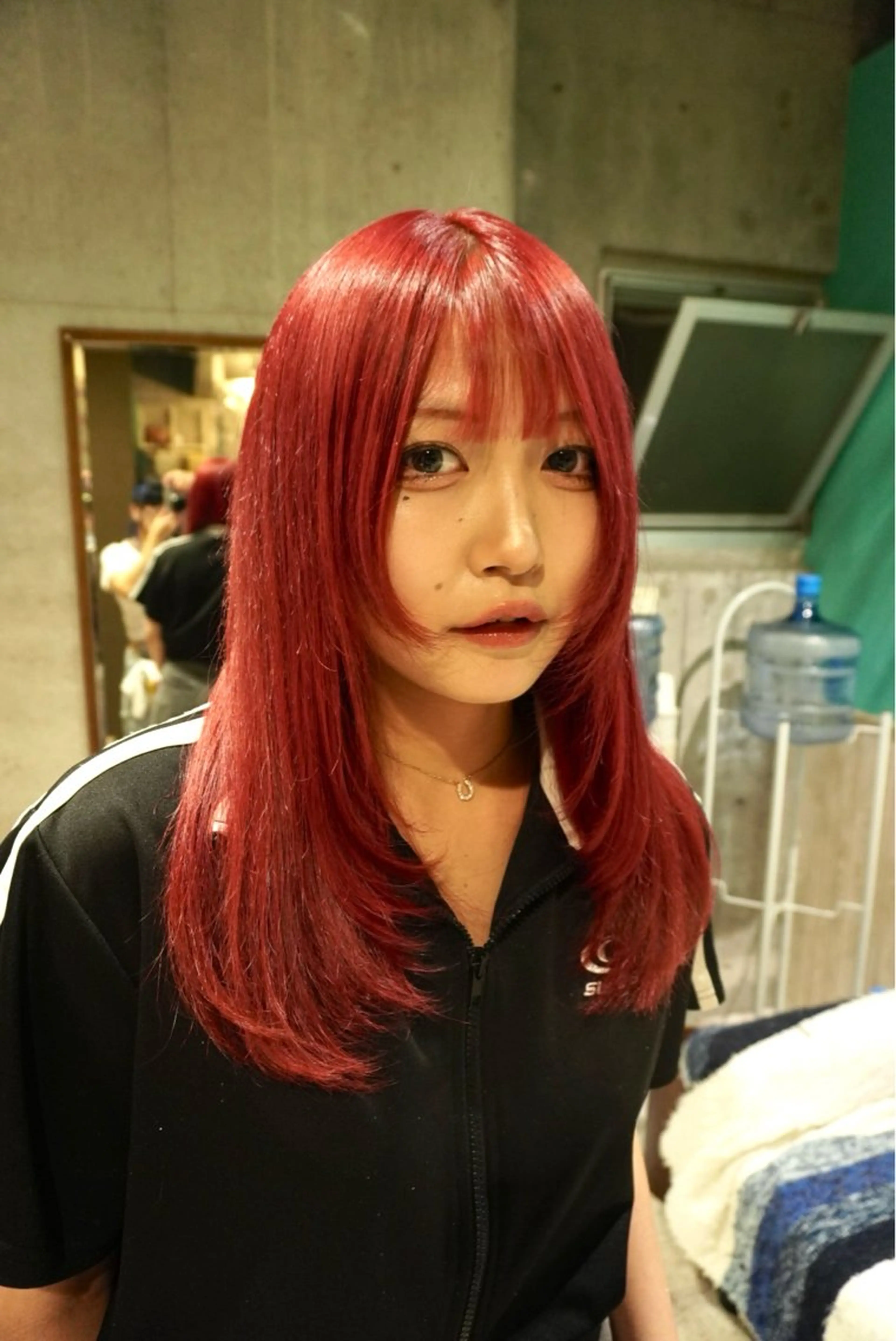 セミロング カラー 小林実愛/ ハイトーン/心斎橋/のヘアスタイル