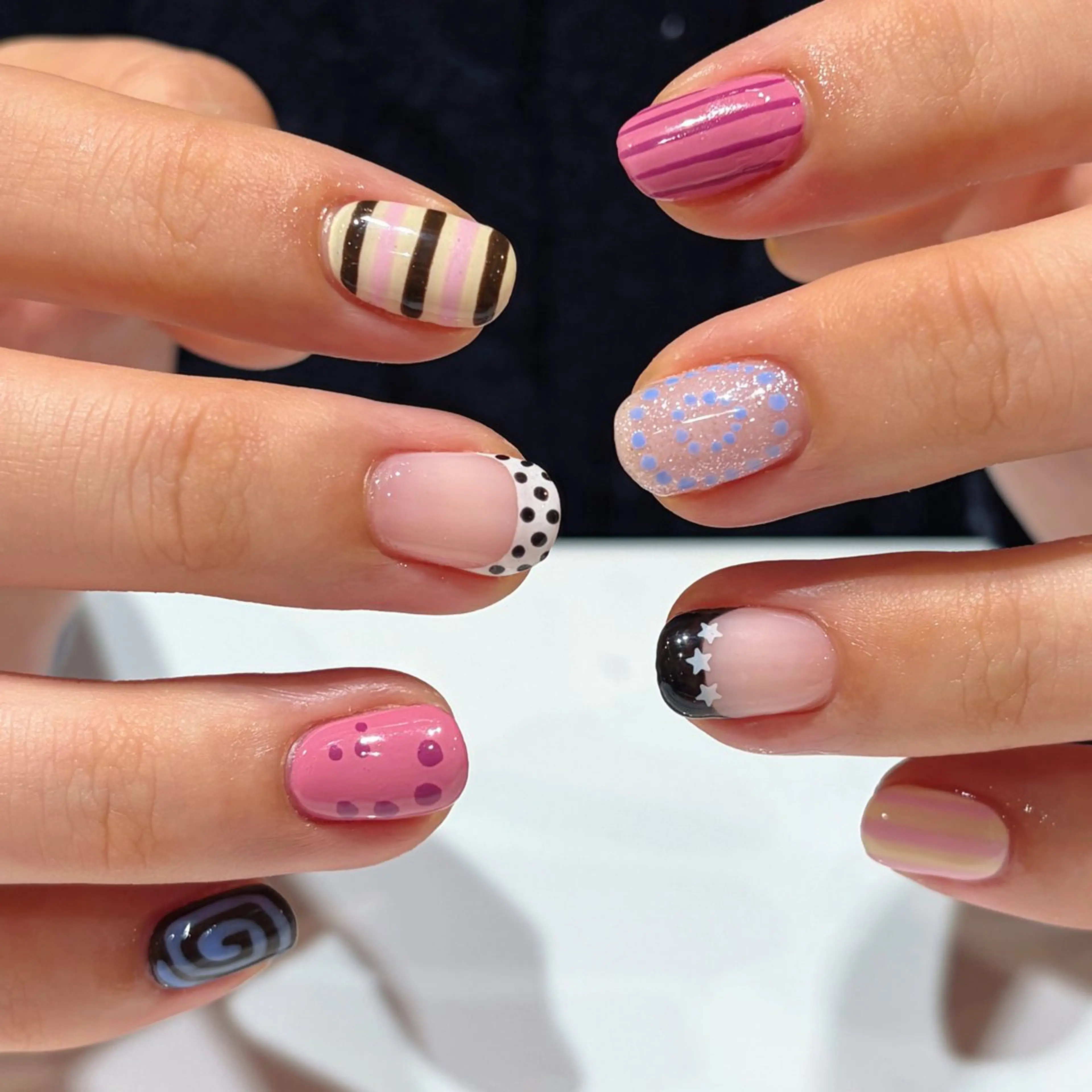 ネイル ハンドネイル sayuri ໒꒱のネイルデザイン