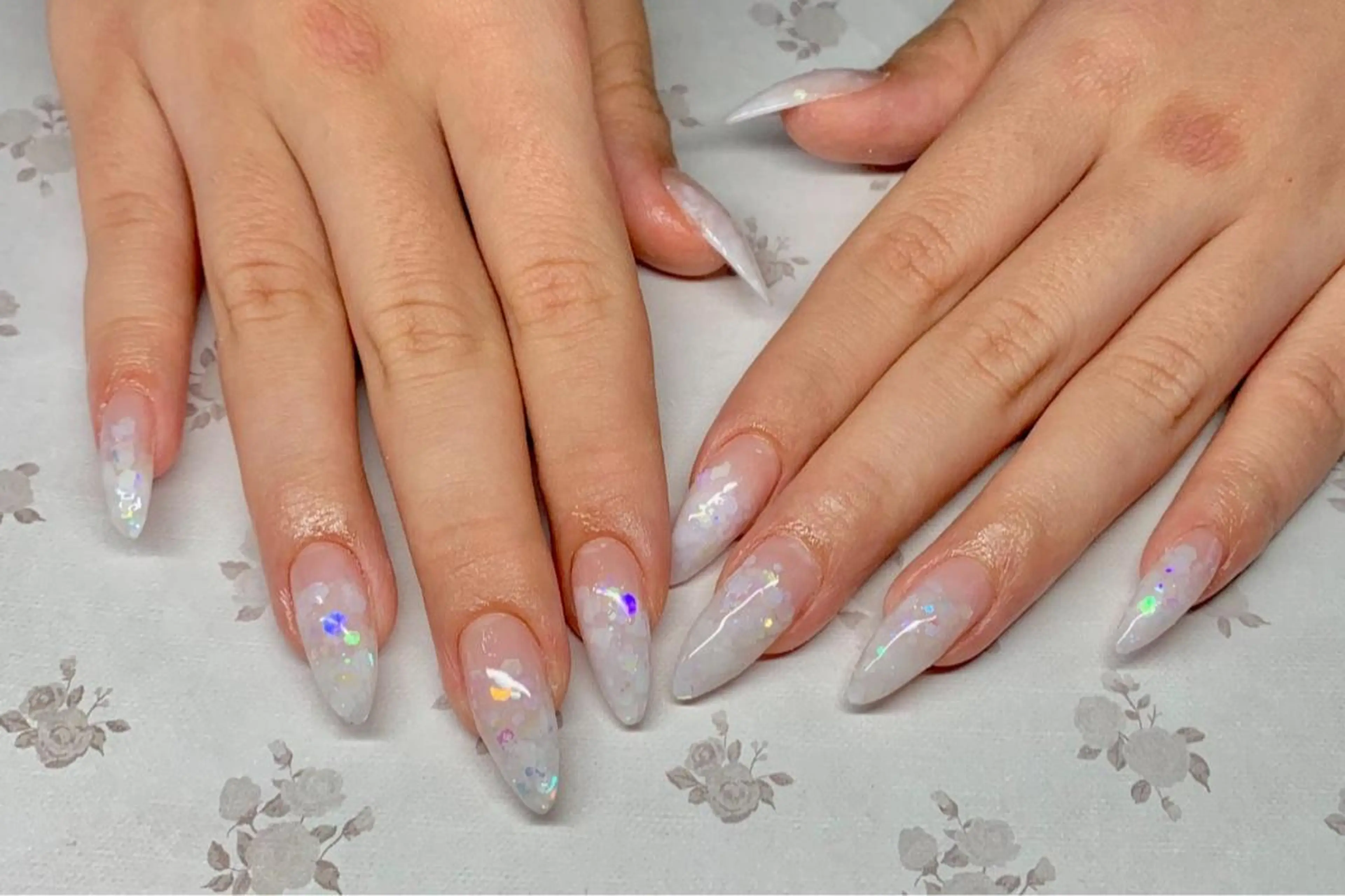 ネイル スカルプネイル ホワイト ハンドネイル x.1.0.nail ♡Cのネイルデザイン