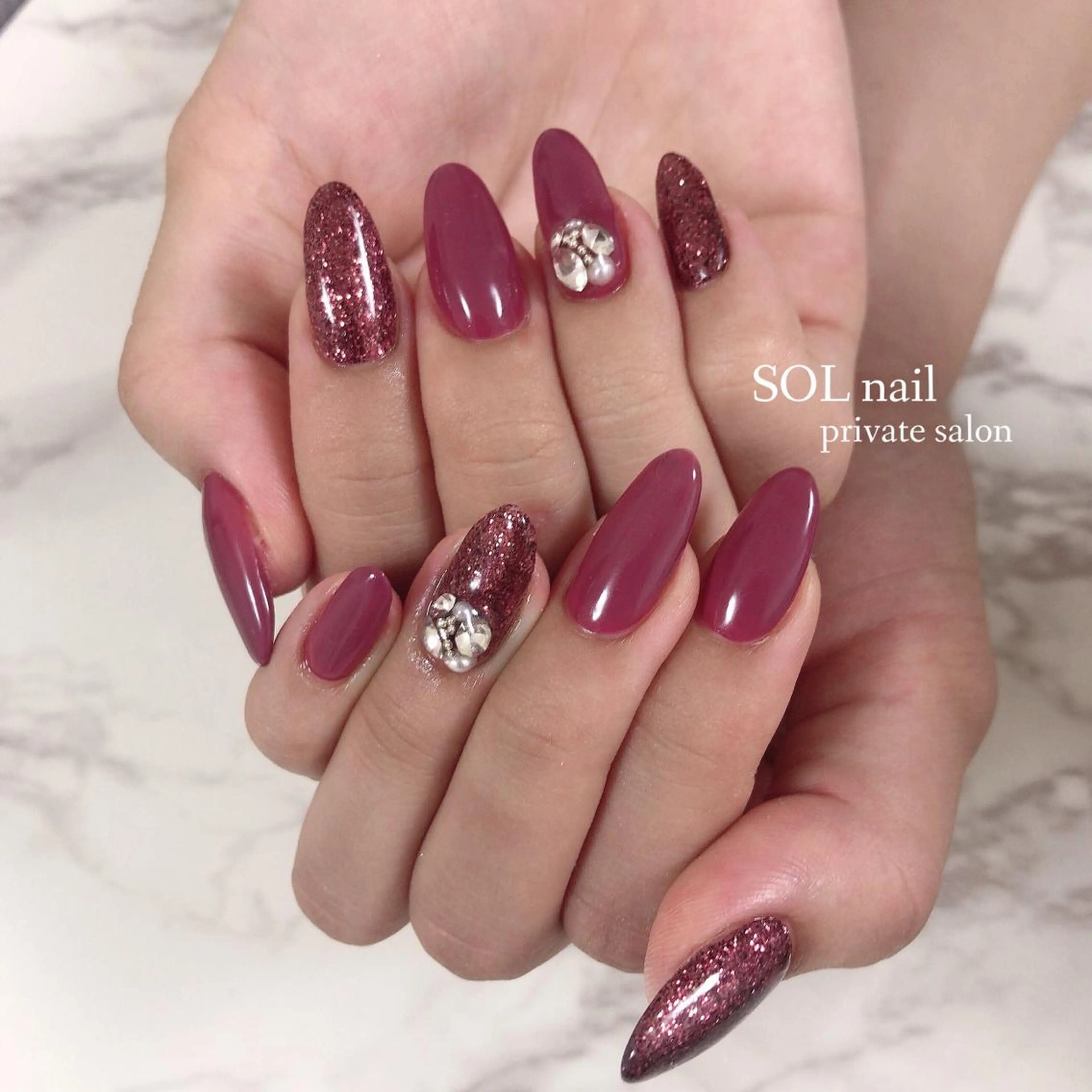 ネイル ハンドネイル SOL NAILのネイルデザイン