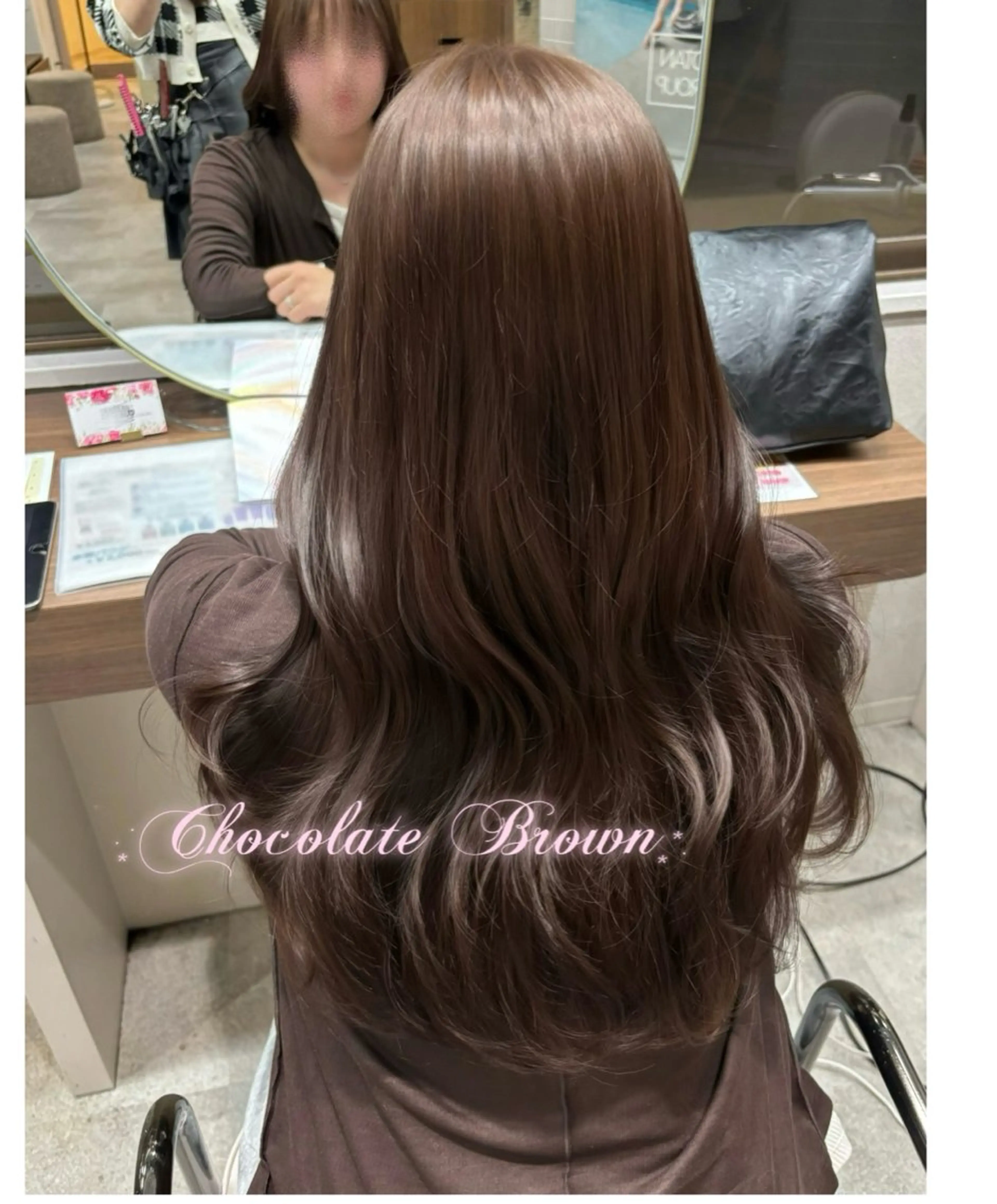 ロング カラー ベージュカラー ブラウンカラー 透明感カラー ヘアカラー 🎀透明感カラー/ 博多美容室ゆうあ🎀のヘアスタイル
