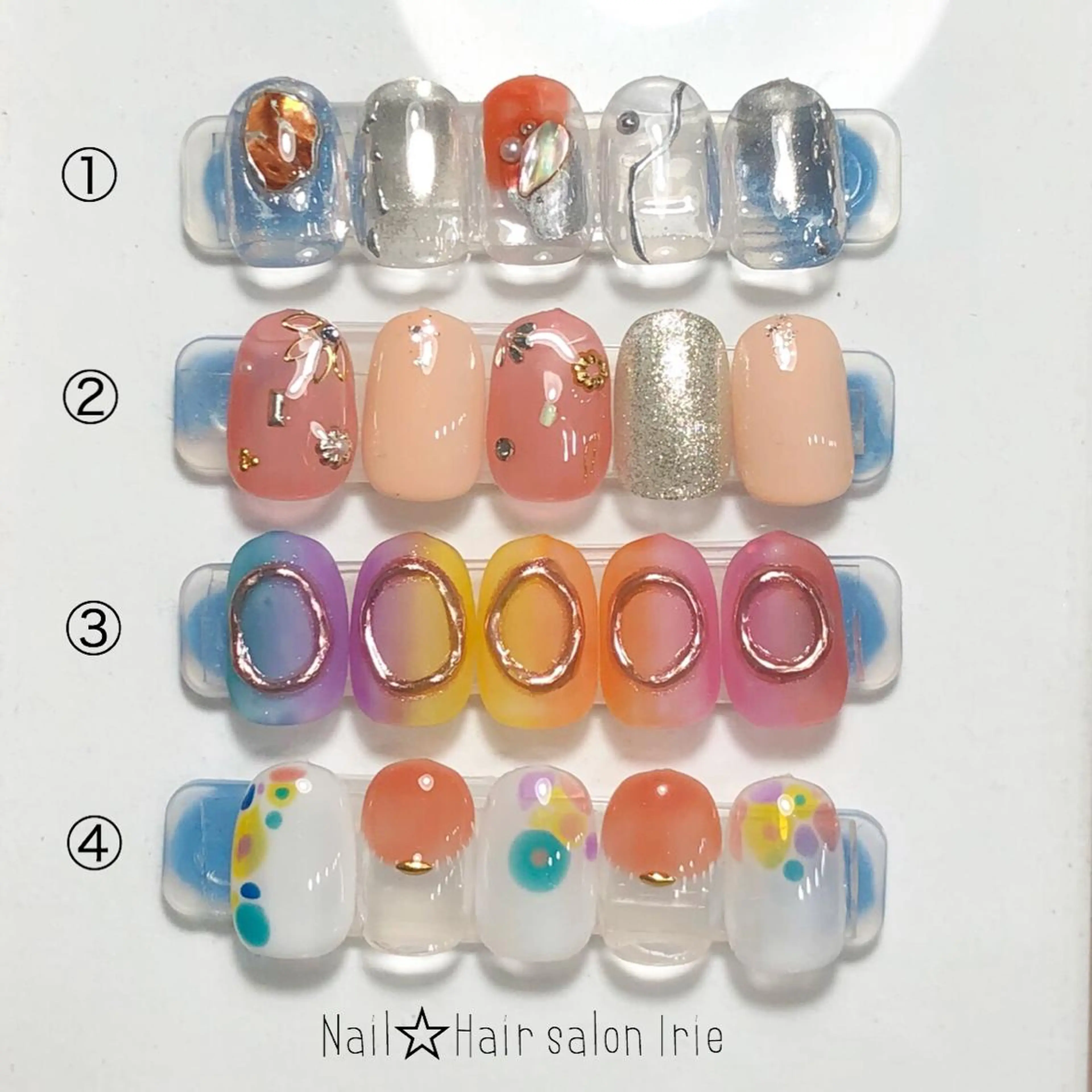 ネイル Hair salon Irie所属・與儀 知佳のネイルデザイン