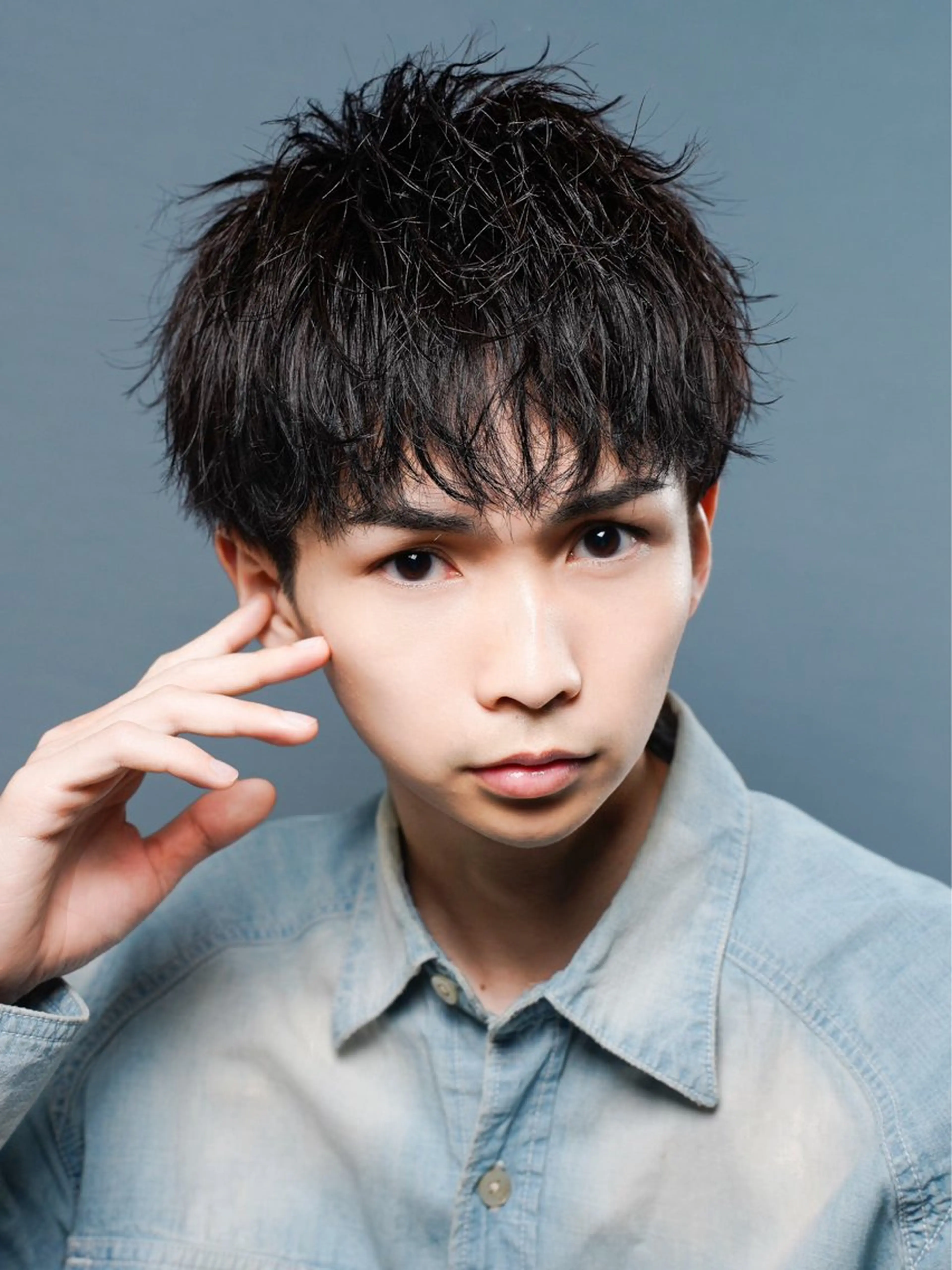 【無造作に作る🌈】メンズカット🔥+メンズパーマ🌊+トリートメント☘️の写真