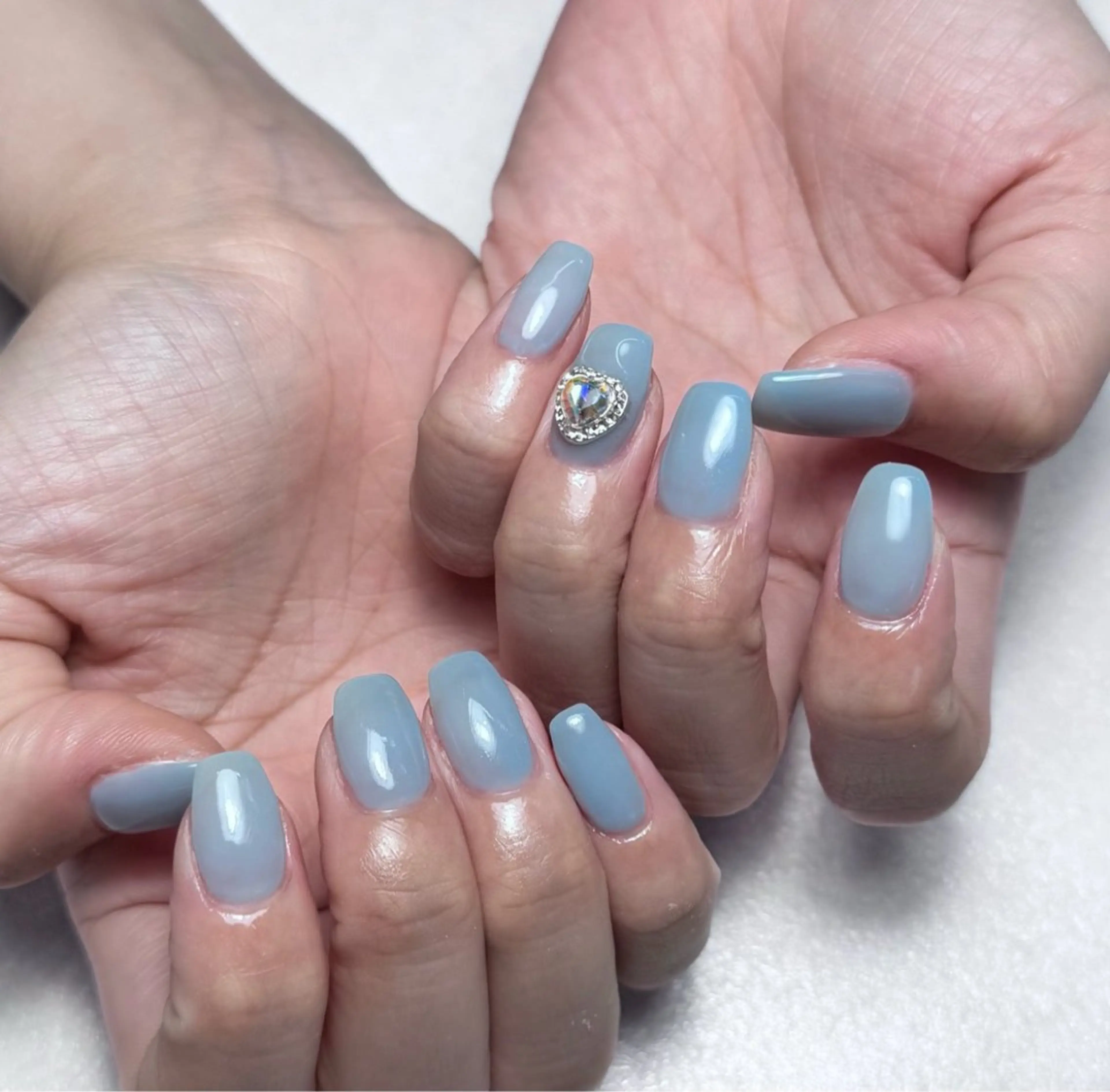 ネイル ニュアンスネイル ワンカラーネイル ハンドネイル m. akiのネイルデザイン