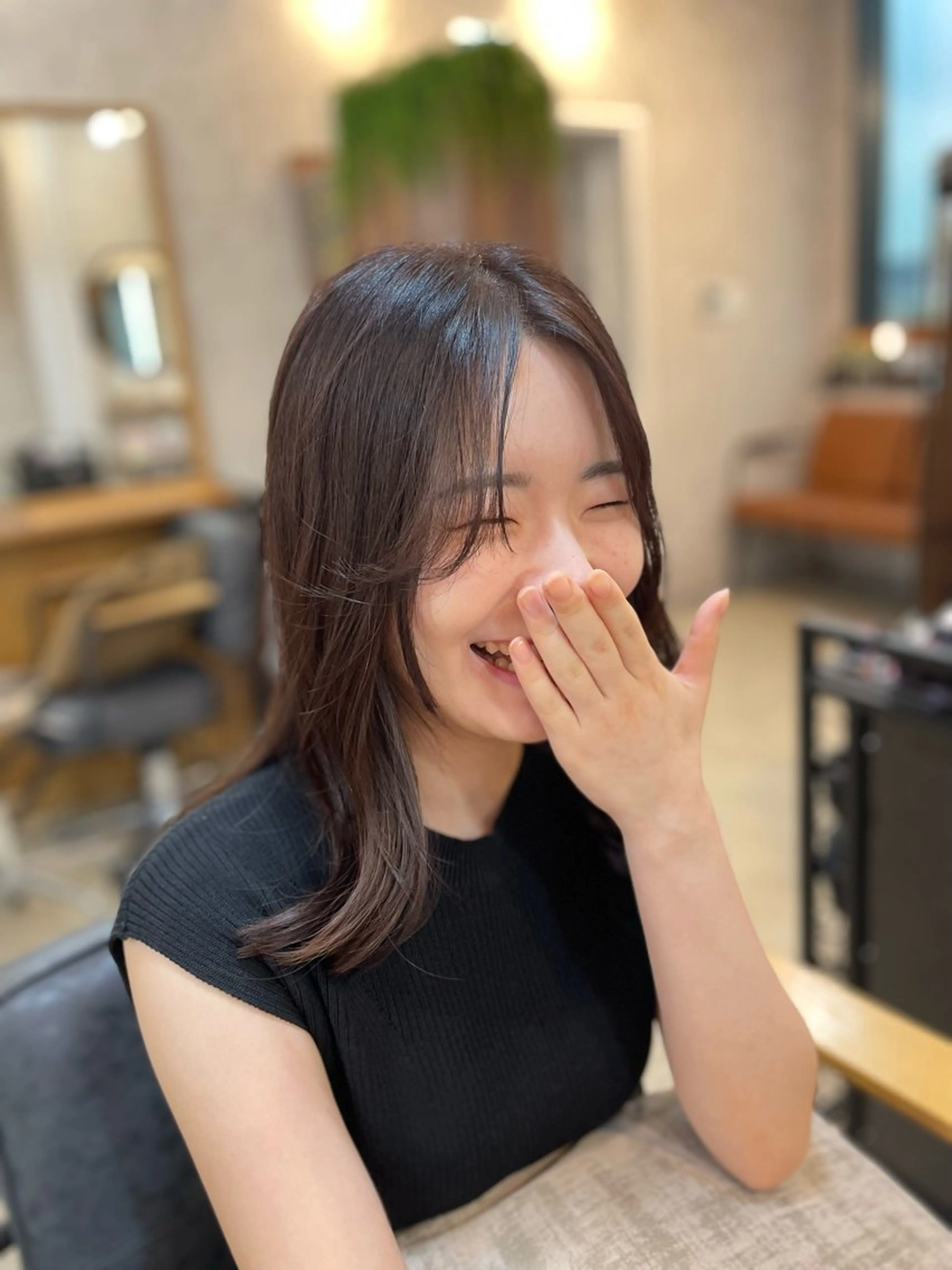 セミロング カラー 🫧柔らか美髪🫧 髪質改善/yukiのヘアスタイル