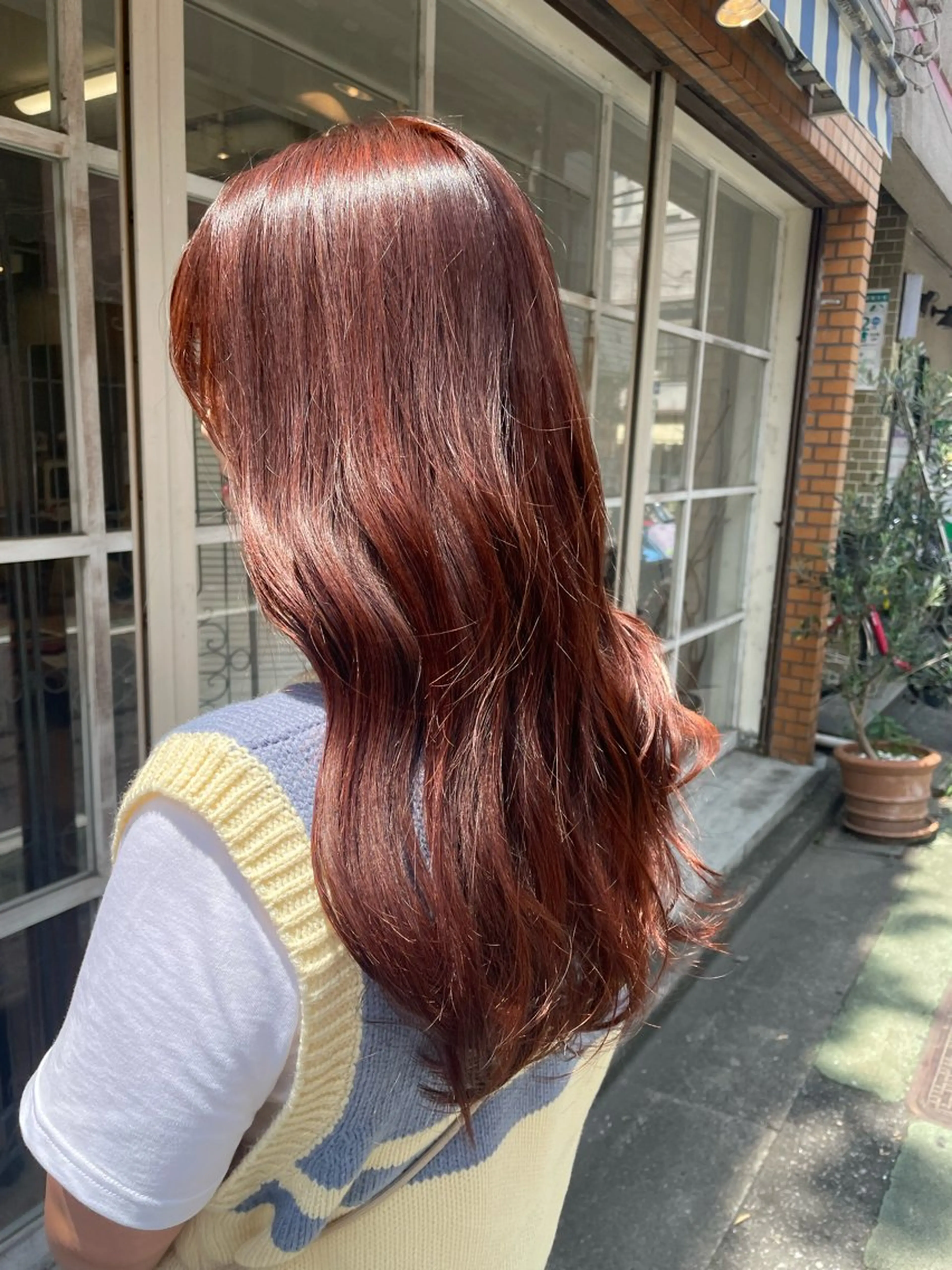 ロング カット ヘアカラー トリートメント ハイレート🤍🫧 池田のヘアスタイル