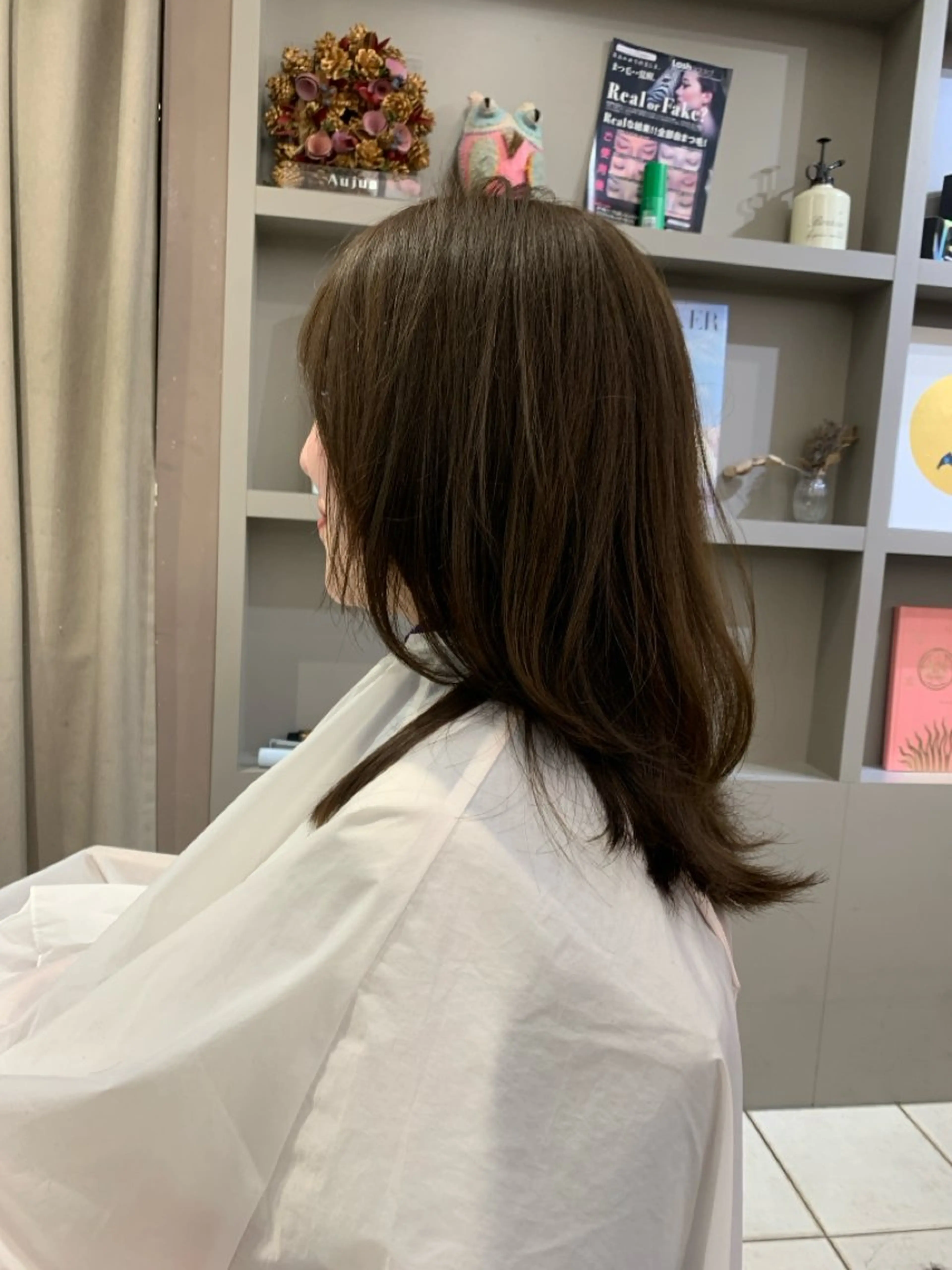 ミディアム ボブ 西宮北口/みなみのヘアスタイル