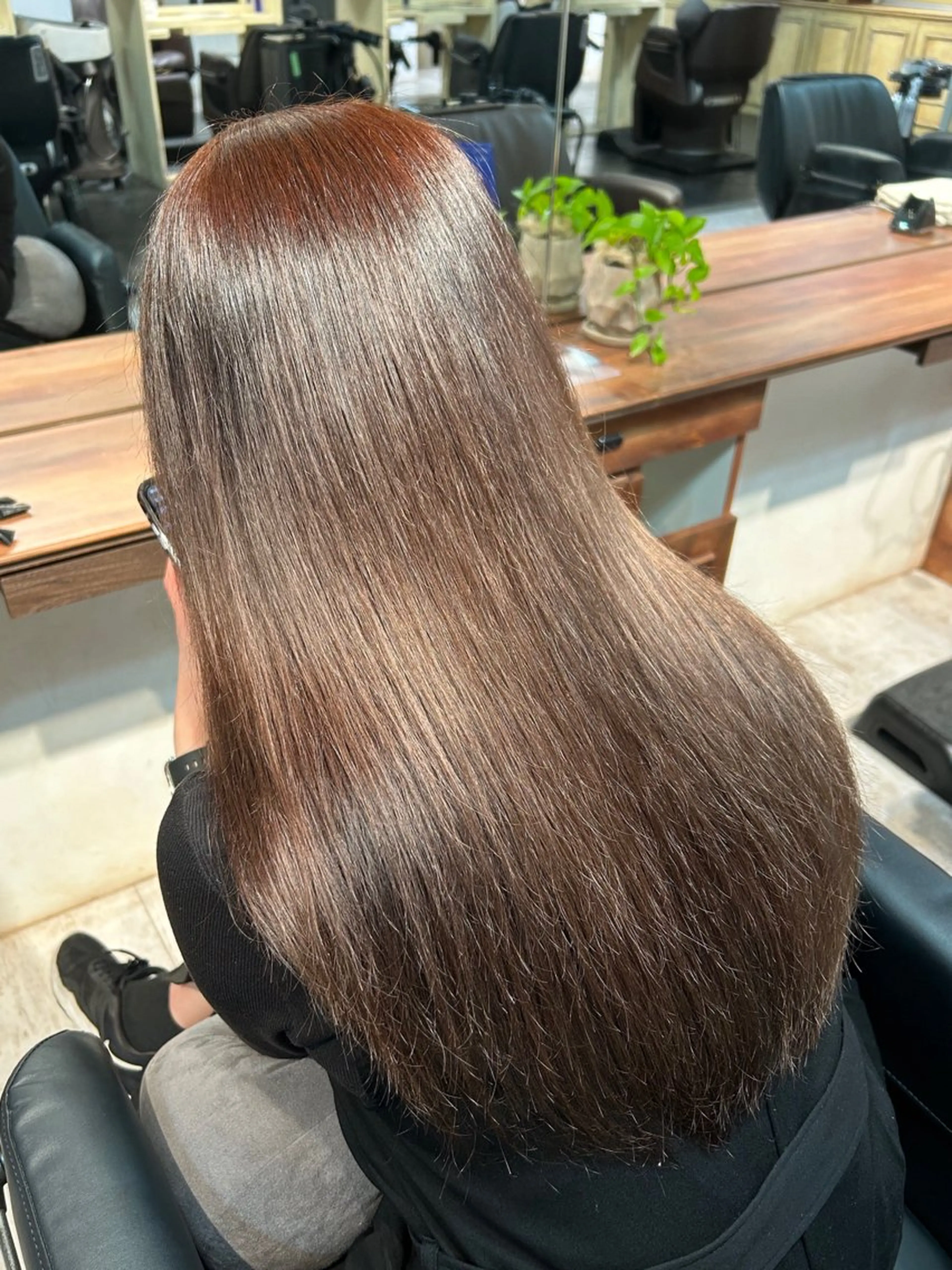 ロング カラー トリートメント ナチュラルカラー 🪄🧸✨れなのヘアスタイル