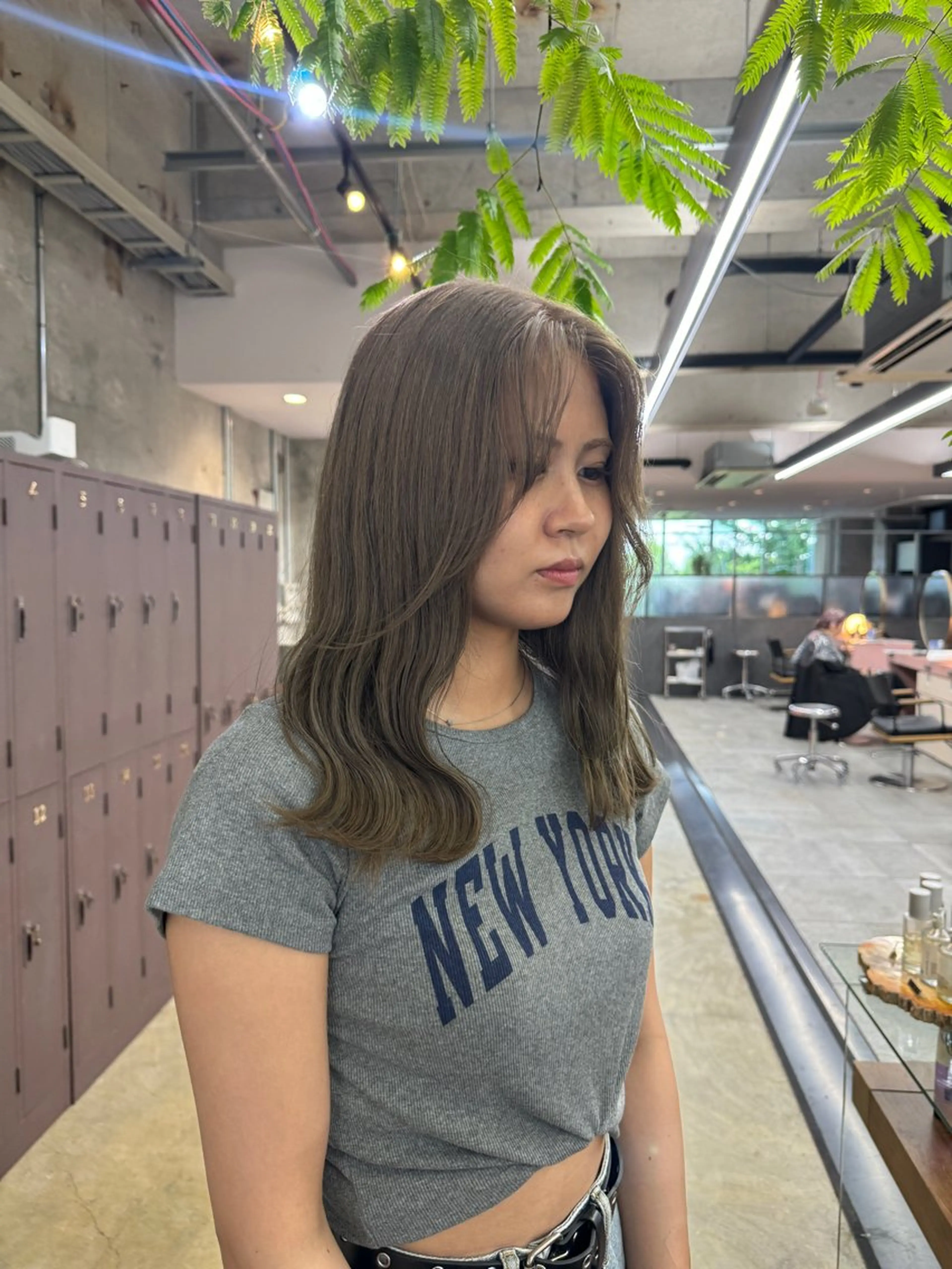 カラー 森田遥奈/透明感カラ ー/似合わせカットのヘアスタイル