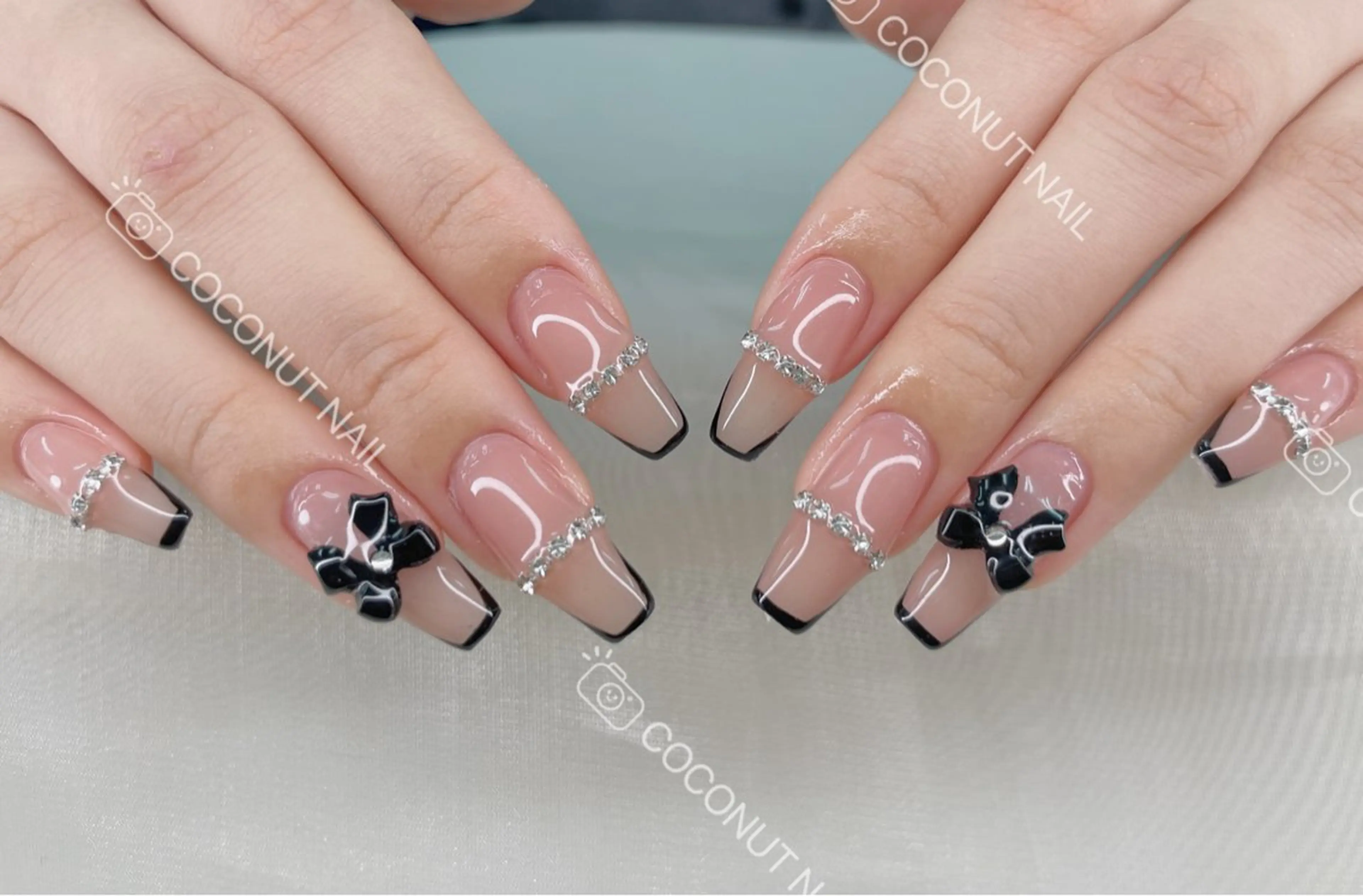 ネイル ハンドネイル 神田 ココナッツのネイルデザイン