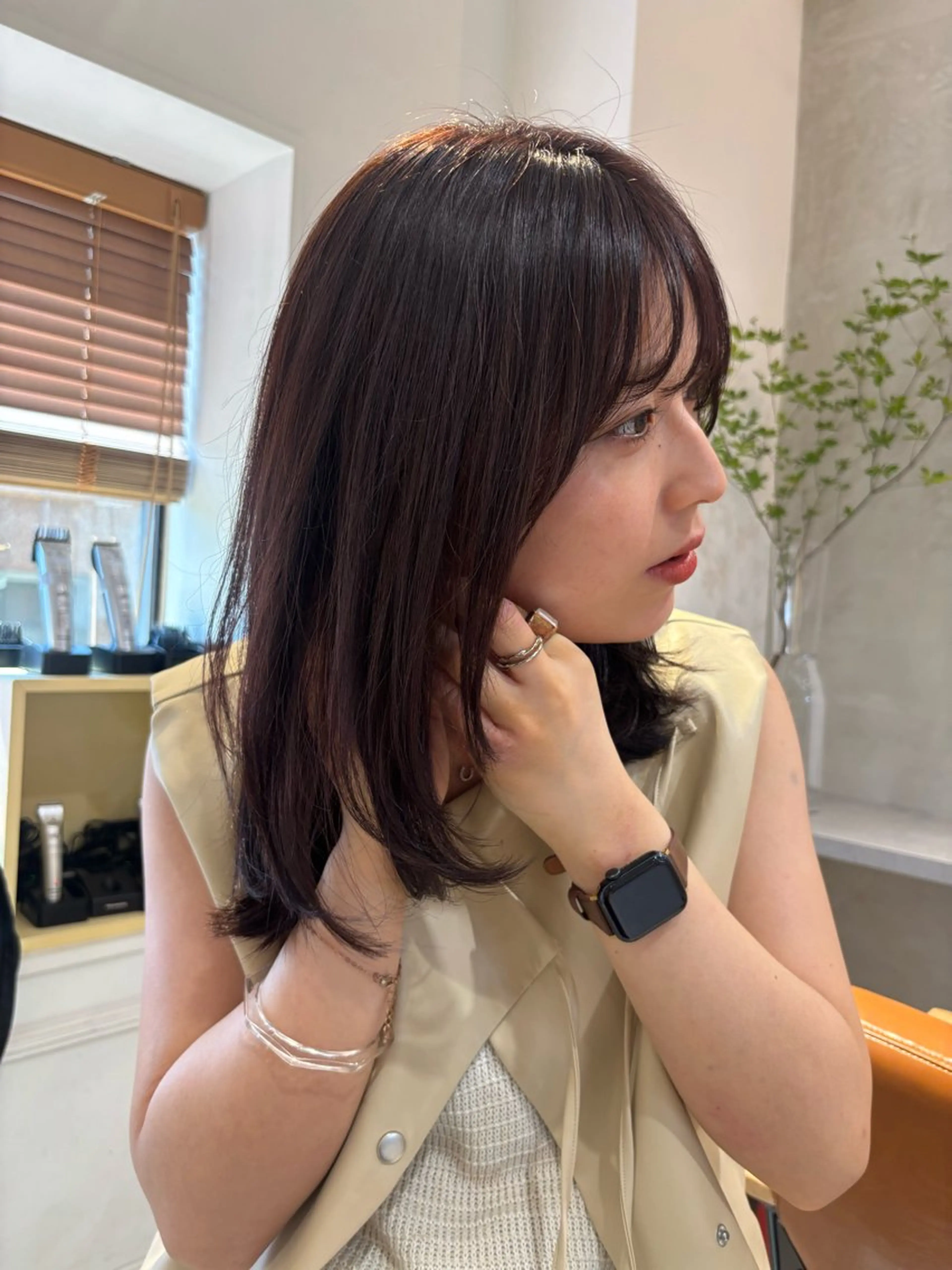 【ミニモ限定クーポン🐬💕】カット&ケアカラーの写真