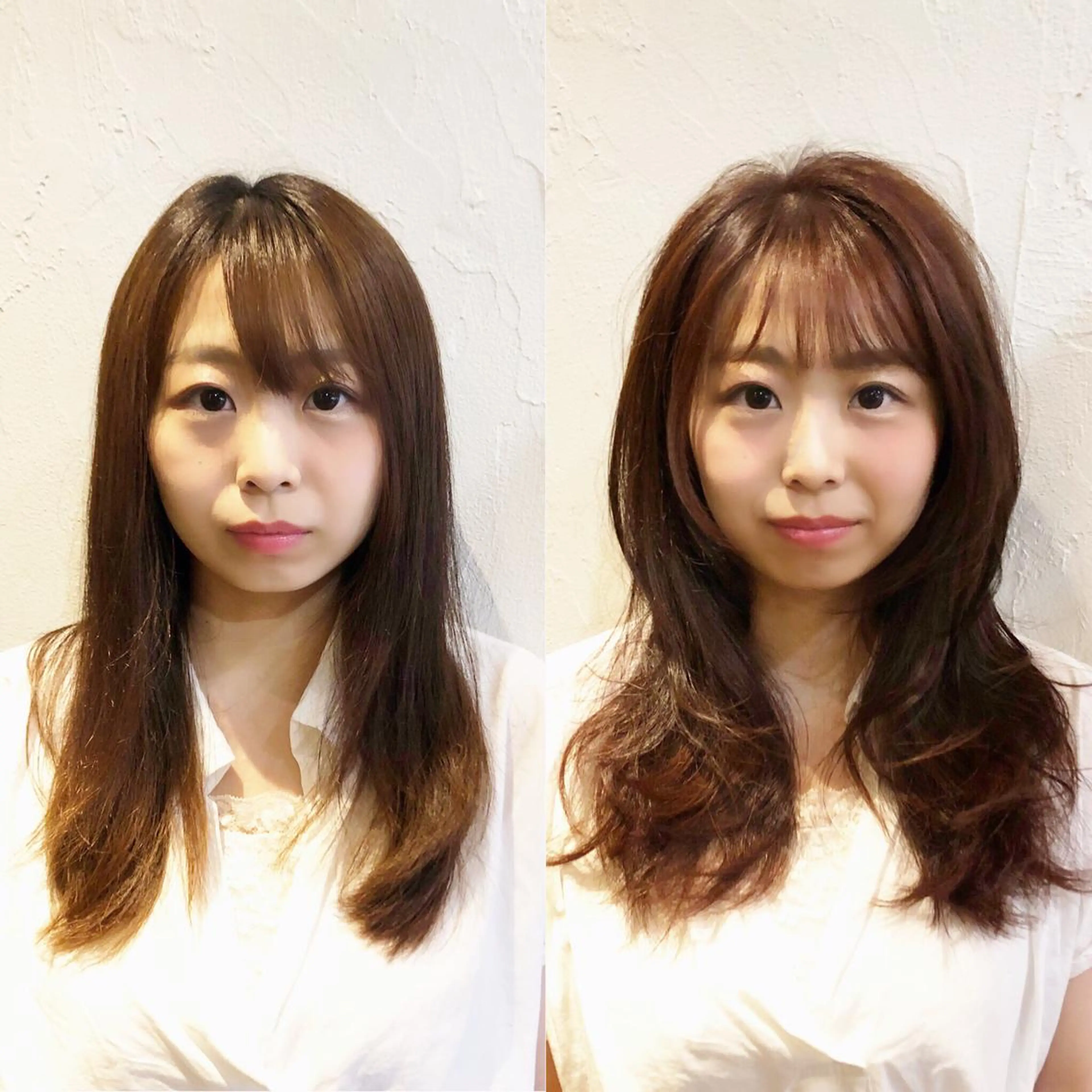 ロング 髪質改善縮毛矯正 専門店のヘアスタイル