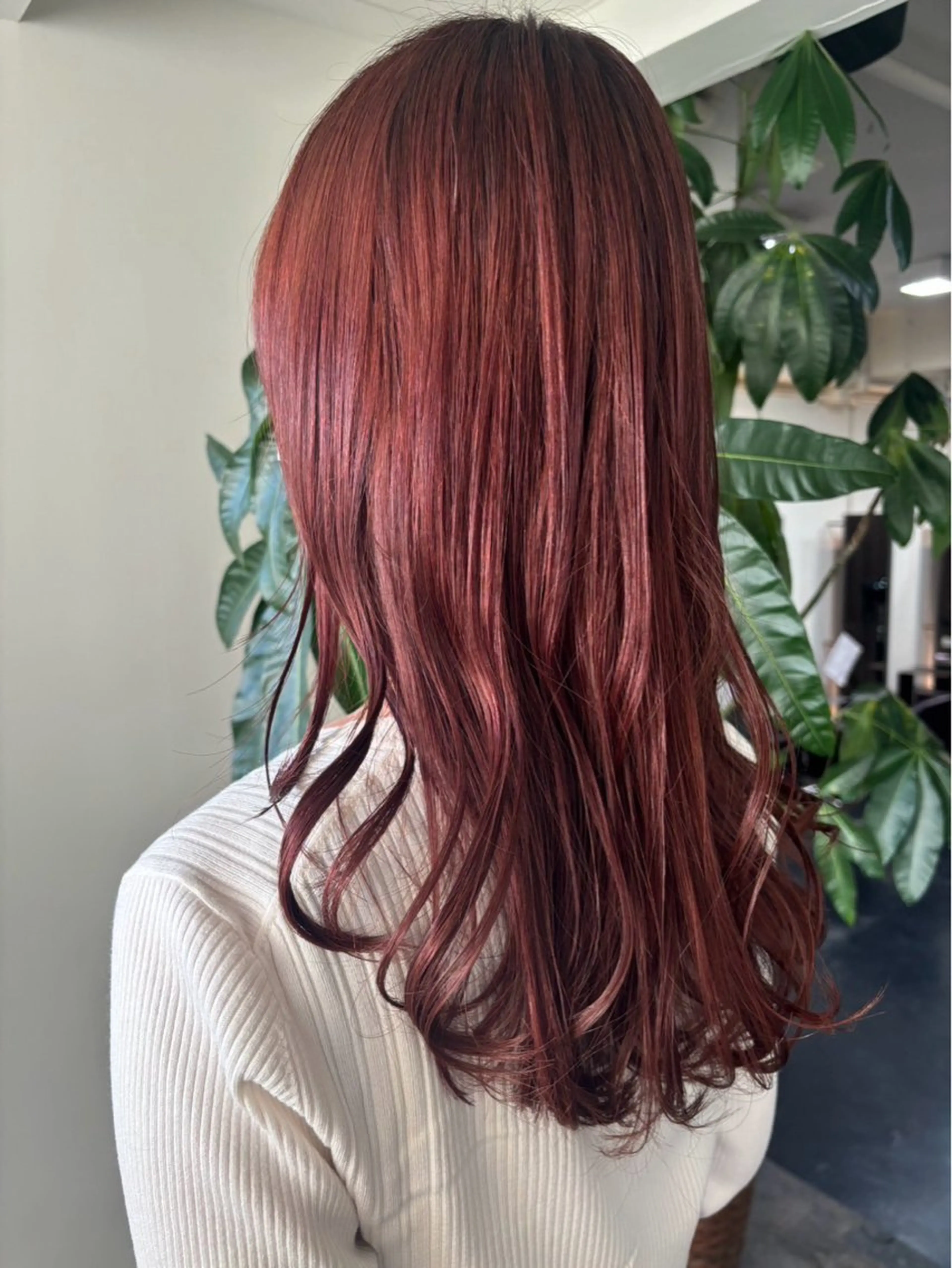 カラー ピンクカラー CUT純 kirinaのヘアスタイル