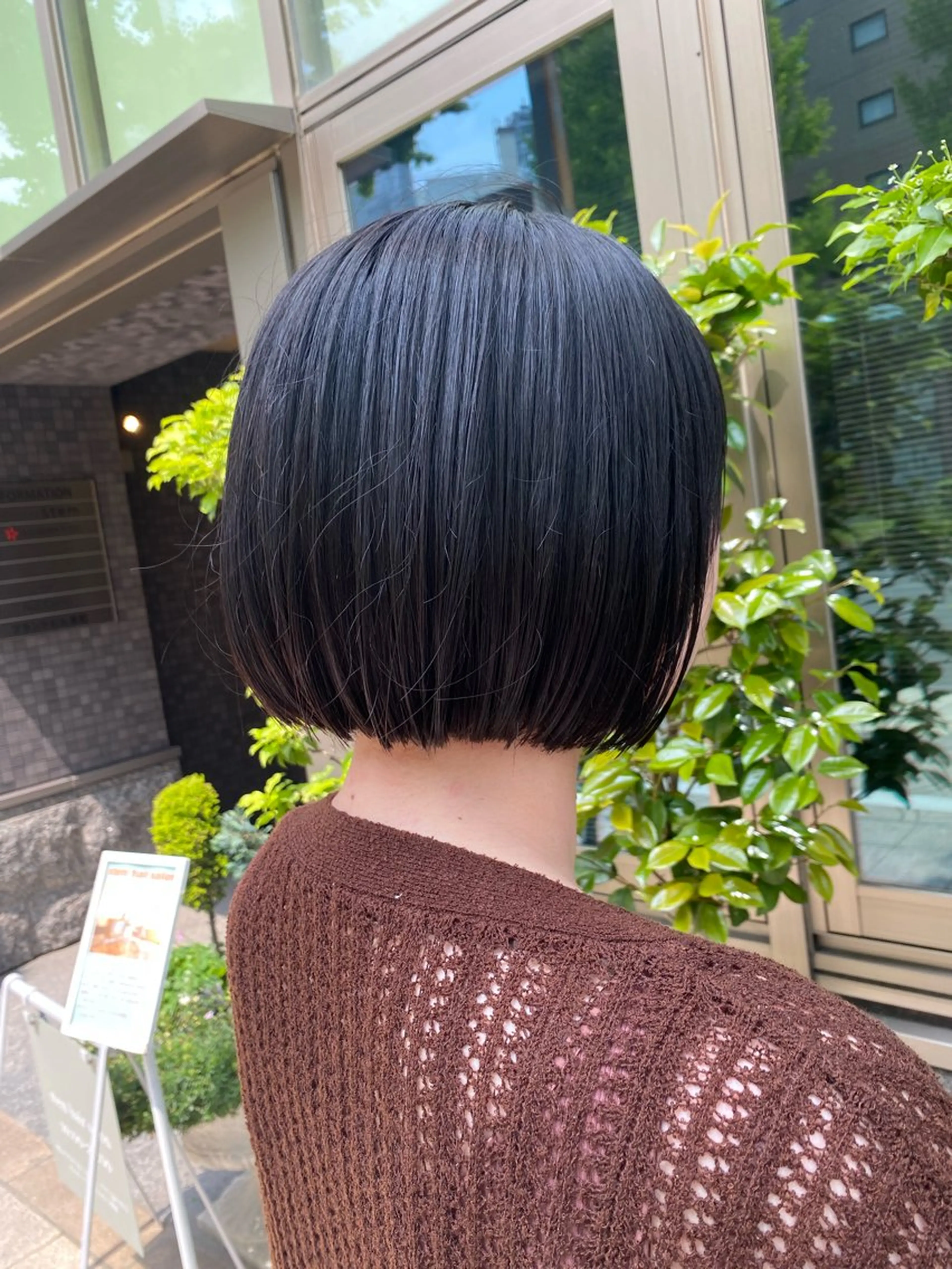 ショート ボブ 伊藤 優花のヘアスタイル