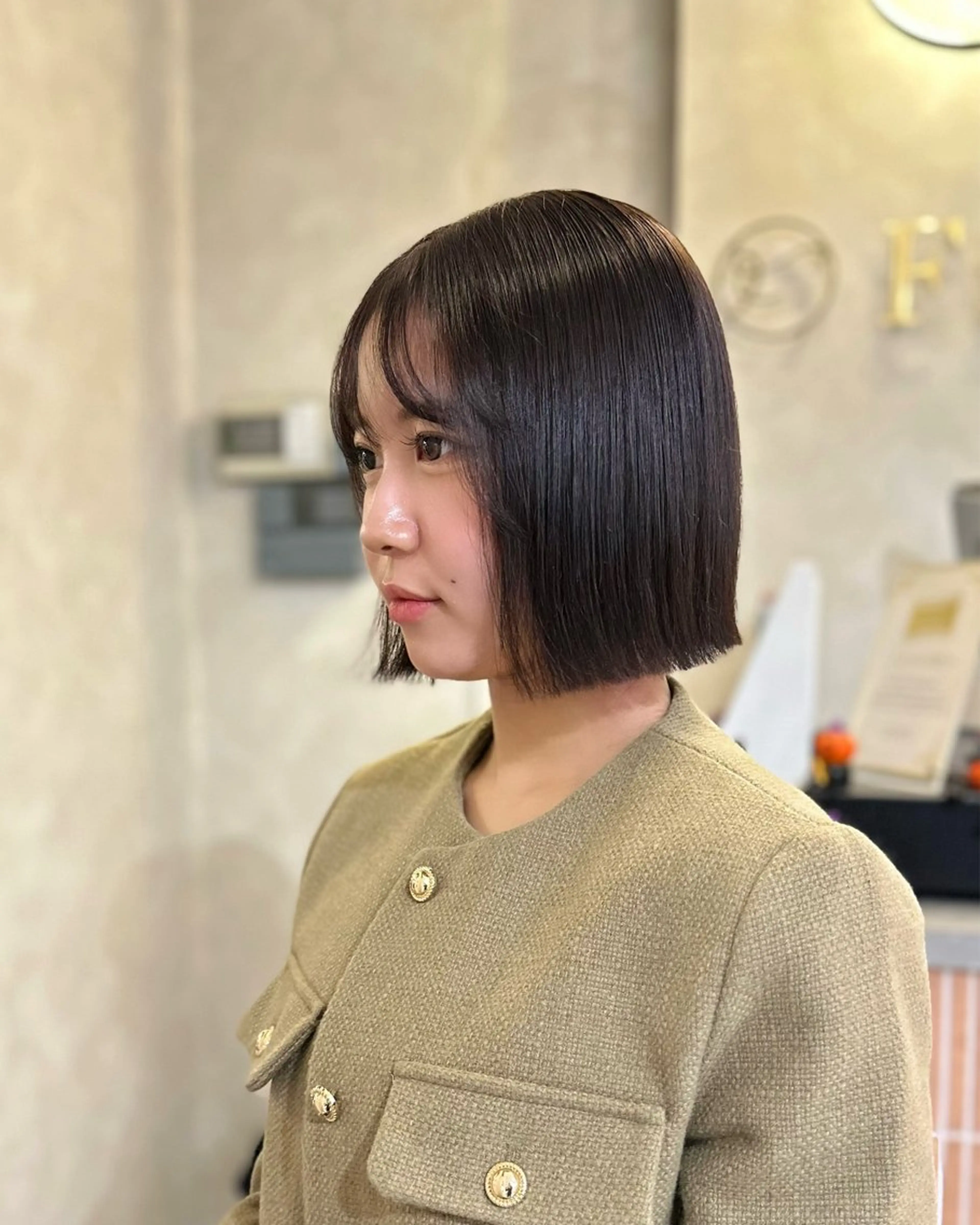 ミディアム カラー カット ヘアカラー トリートメント hayato / 梅田のヘアスタイル