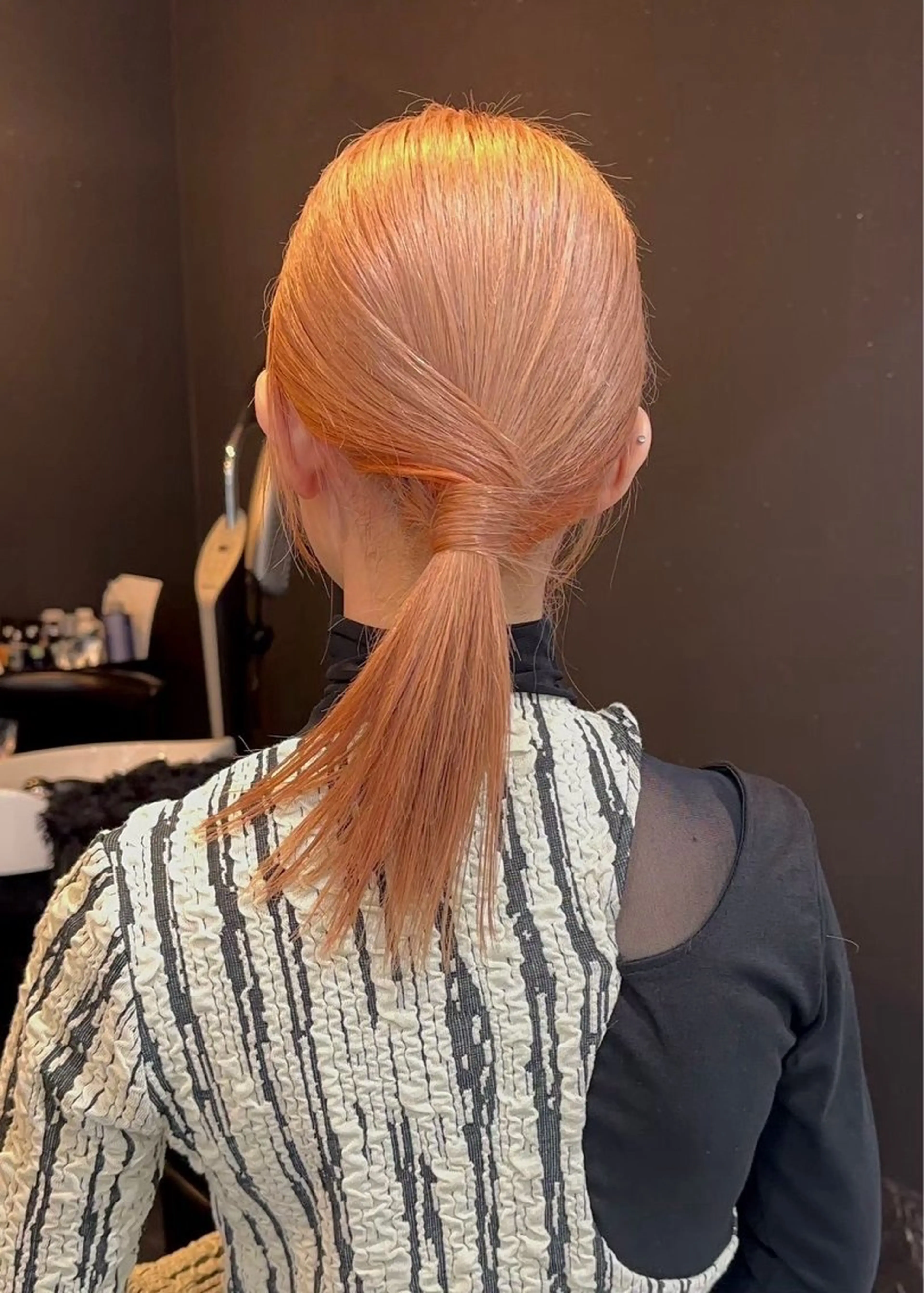 ミディアム asahi ORGNのヘアスタイル