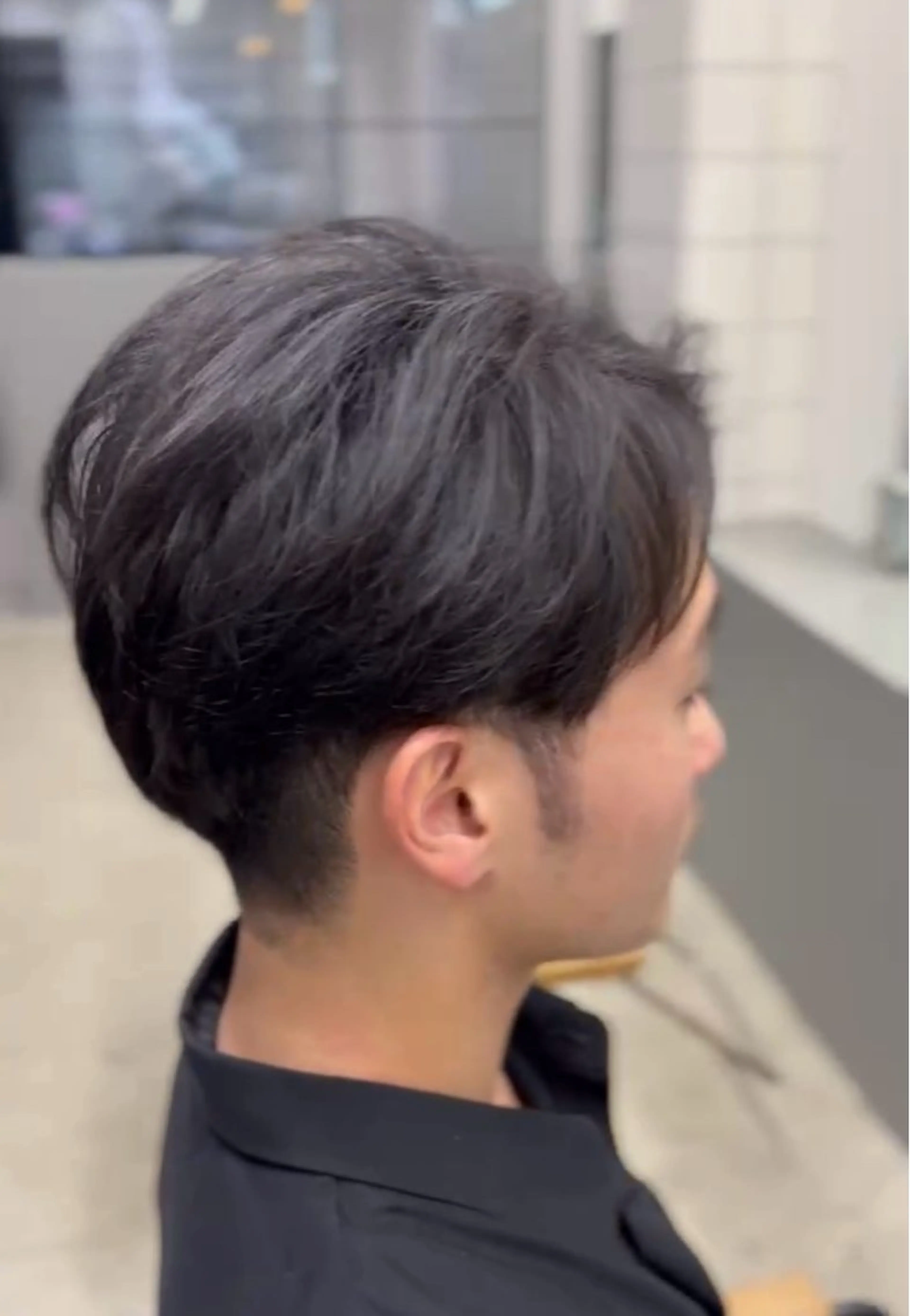 ショート パーマ メンズ メンズ専門サロン wokeのヘアスタイル