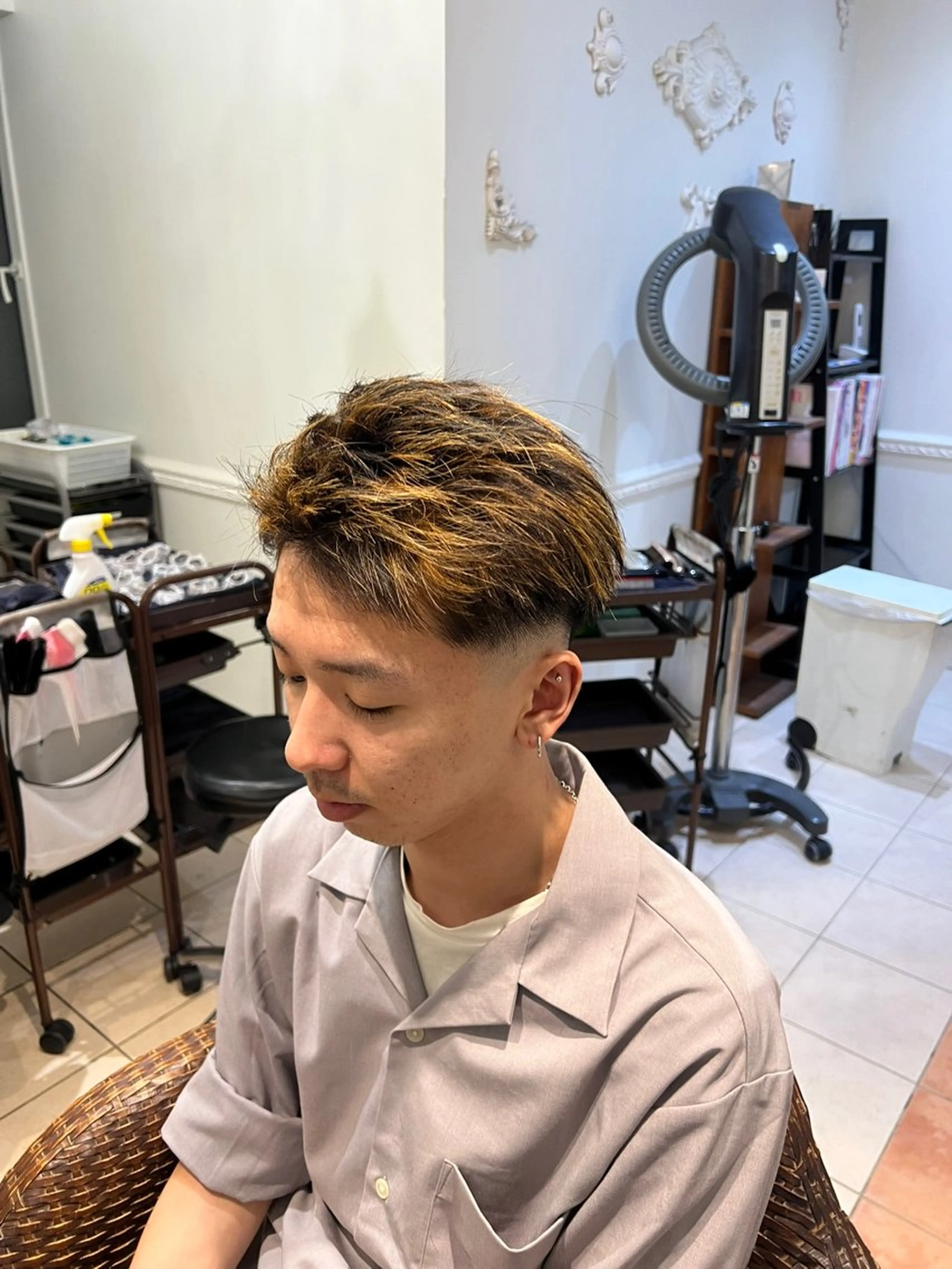 ショート 田畑 凜仁のヘアスタイル