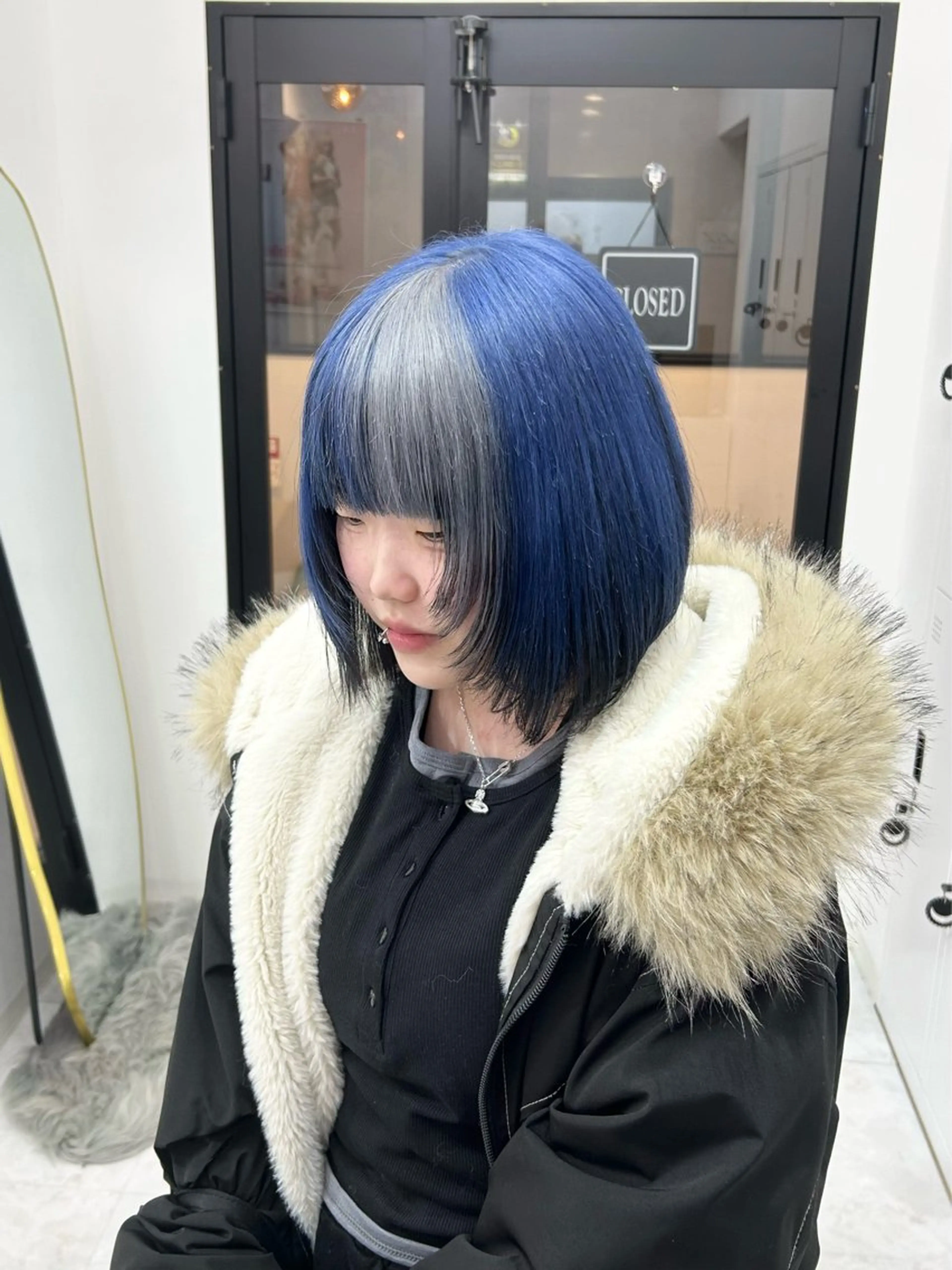 ショート カラー 🥀YUIHA🥀 テザインカラー♥のヘアスタイル