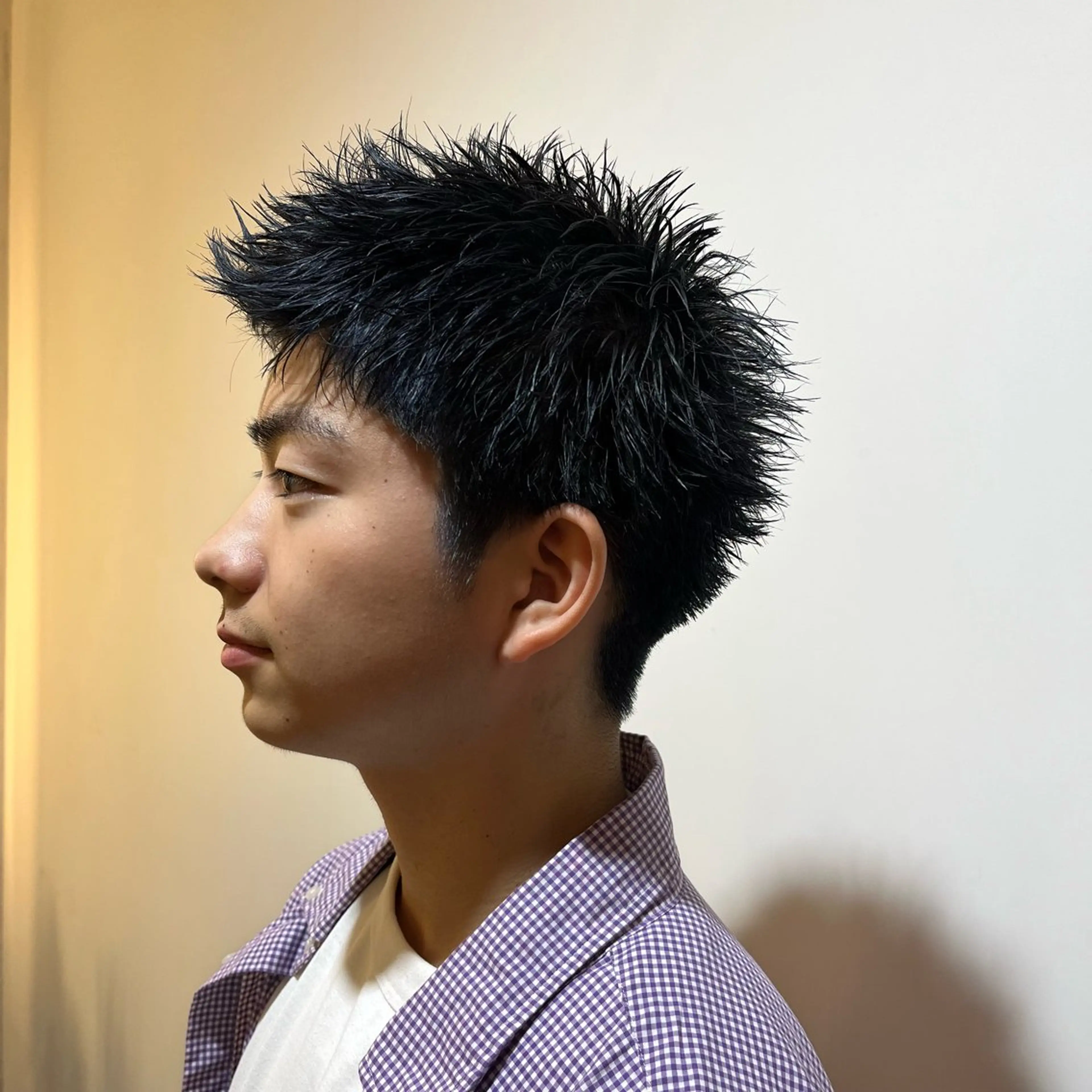ショート カラー パーマ ヘアアレンジ メンズ ショートヘア メンズ特化 美容師かずまのヘアスタイル