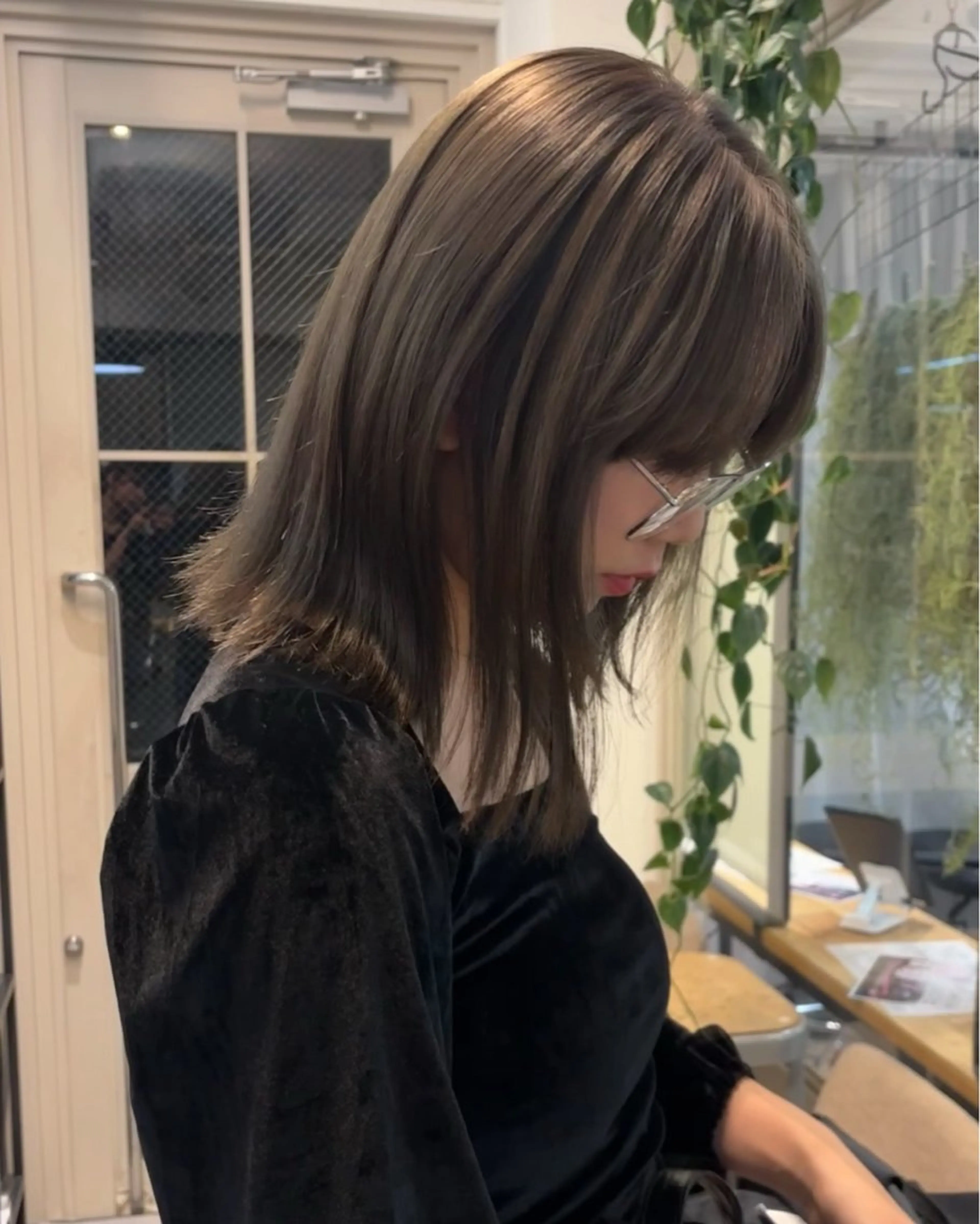 カラー miyu  / 柔らかい透明感カラーのヘアスタイル