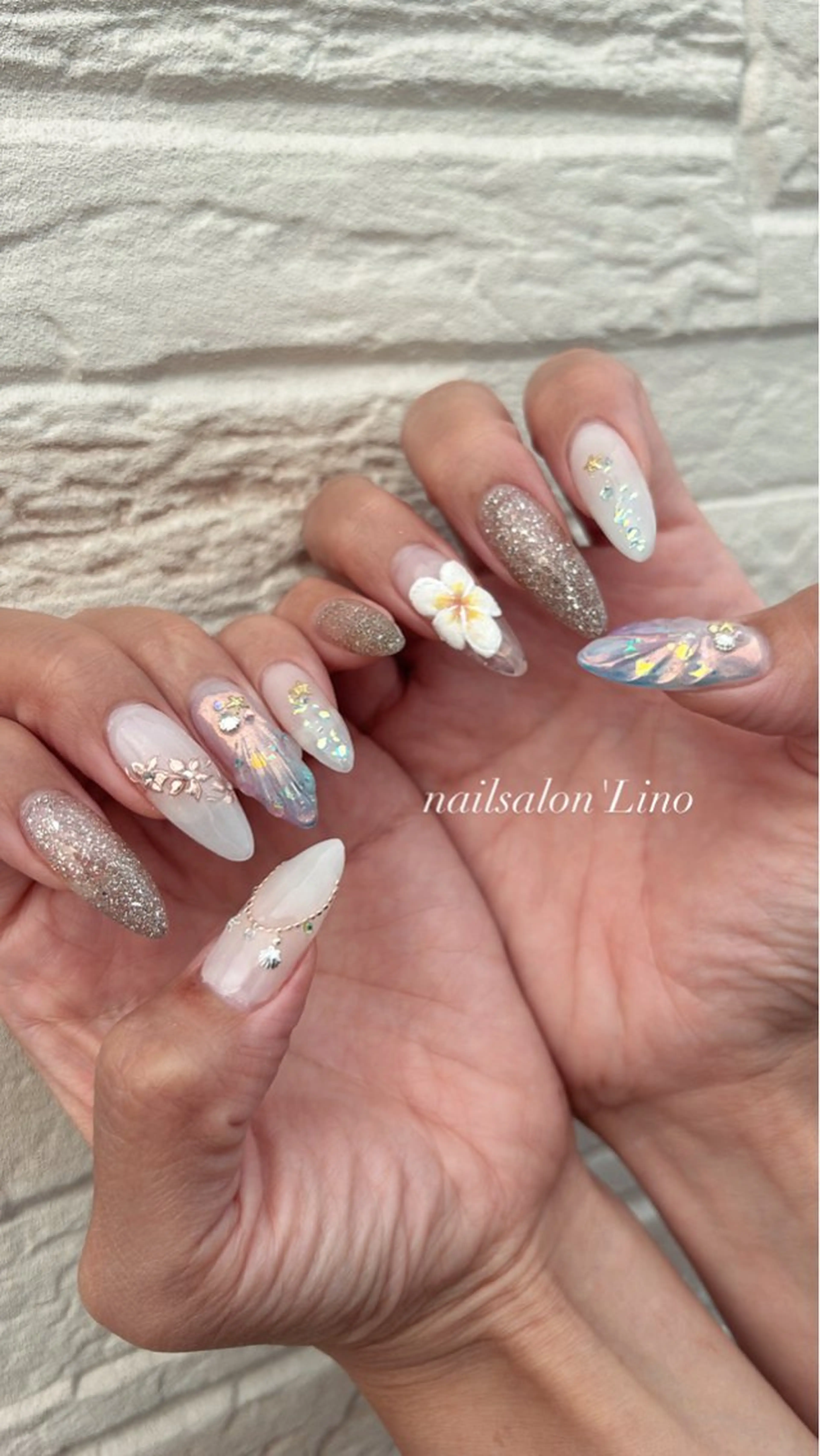 𓇼持ち込みデザイン オフあり 長さだし等は予約確定後メッセージにてお伝えくださいませ。の写真