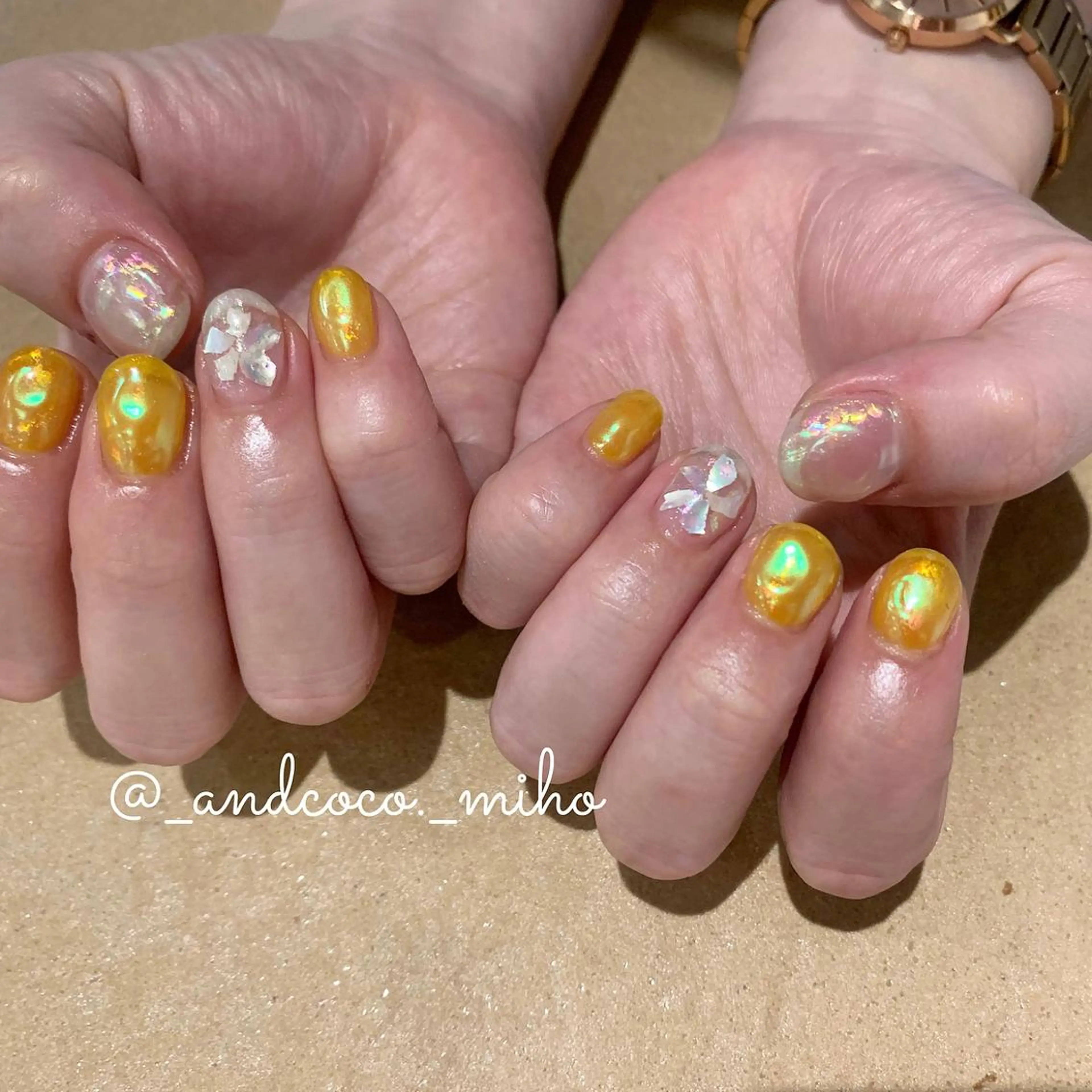 ネイル アートネイル ハンドネイル Nailist〻 mihoのネイルデザイン