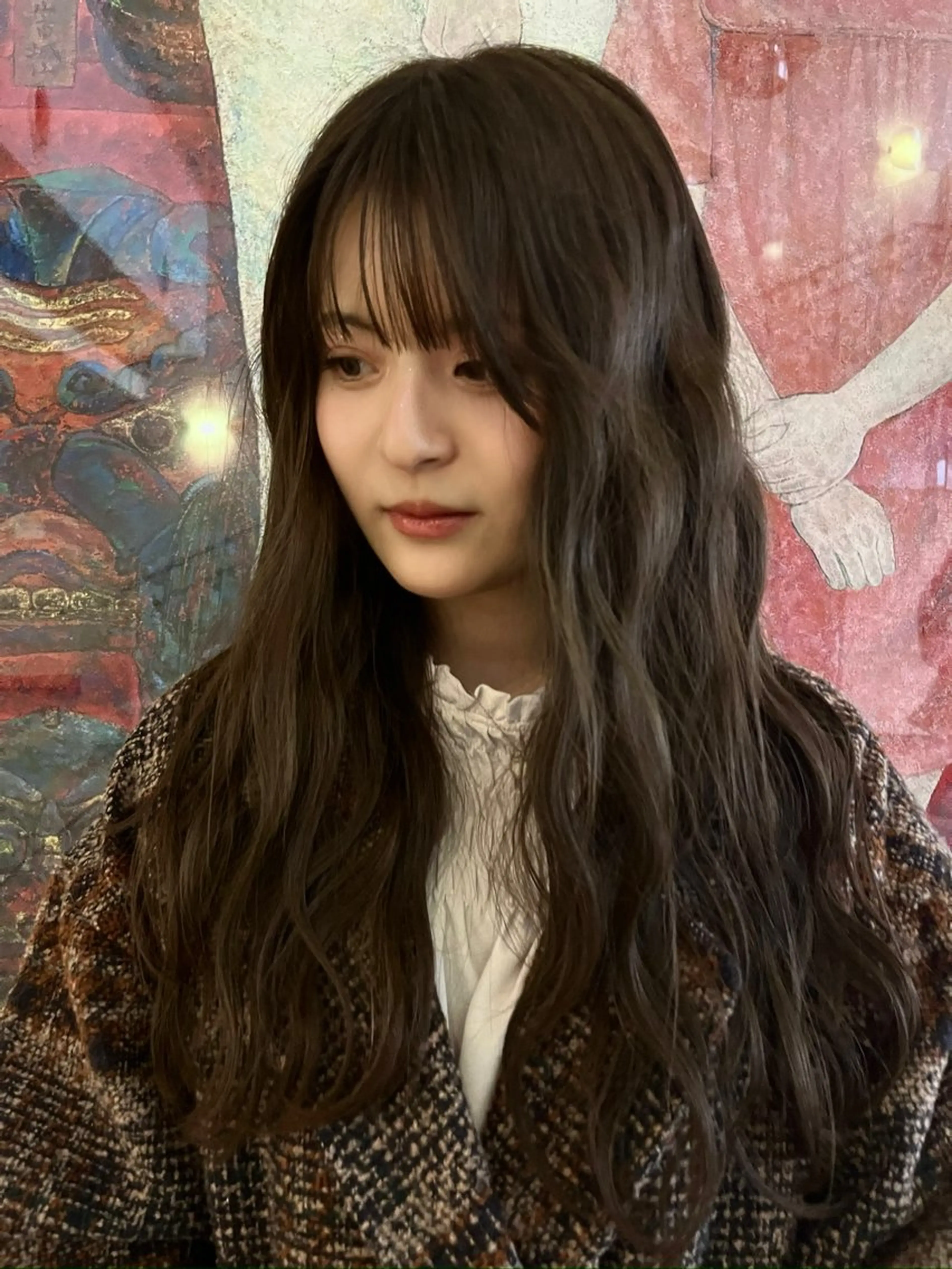 カラー ヘアアレンジ 田中 美海のヘアスタイル