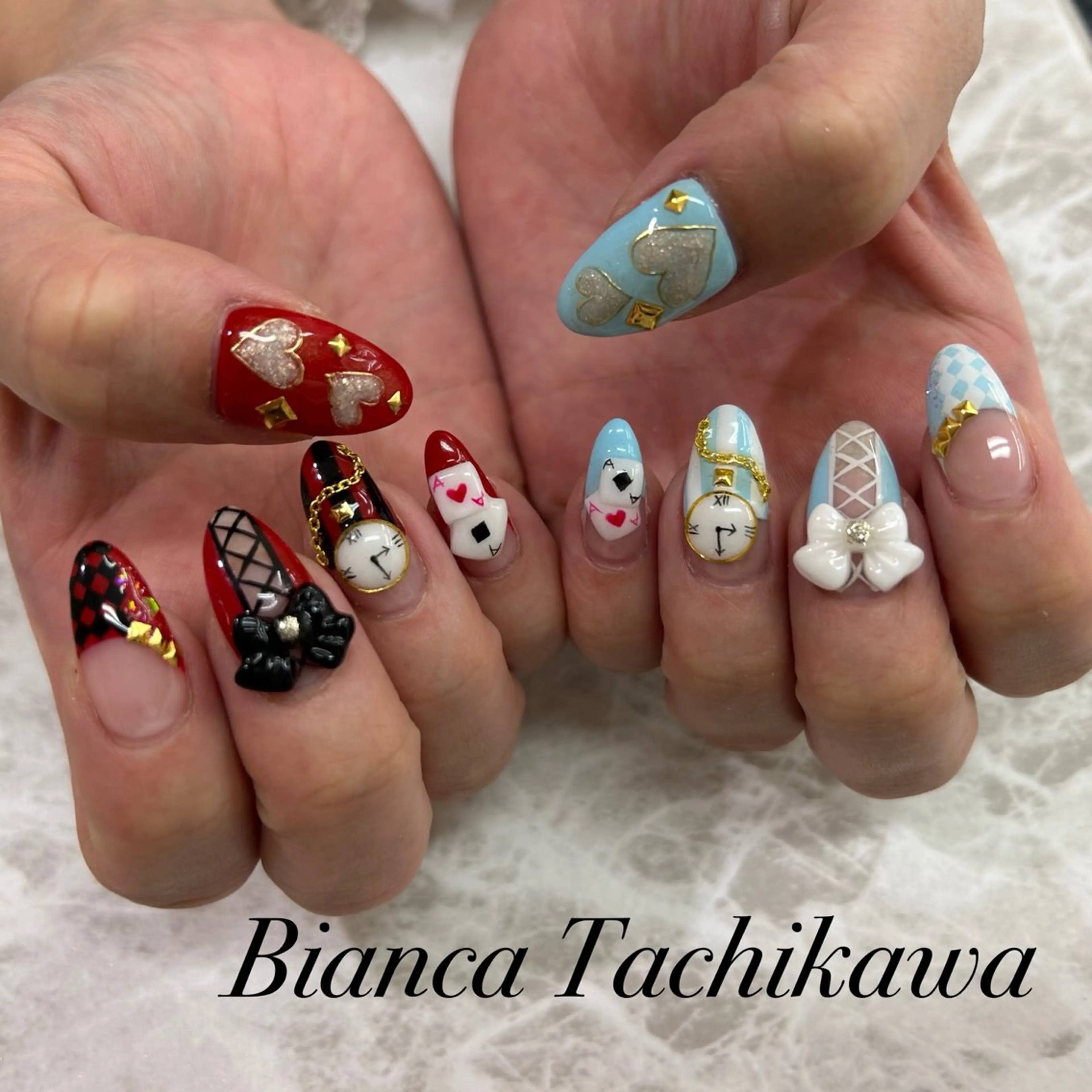 ネイル ハンドネイル Bianca 立川店 小川のネイルデザイン