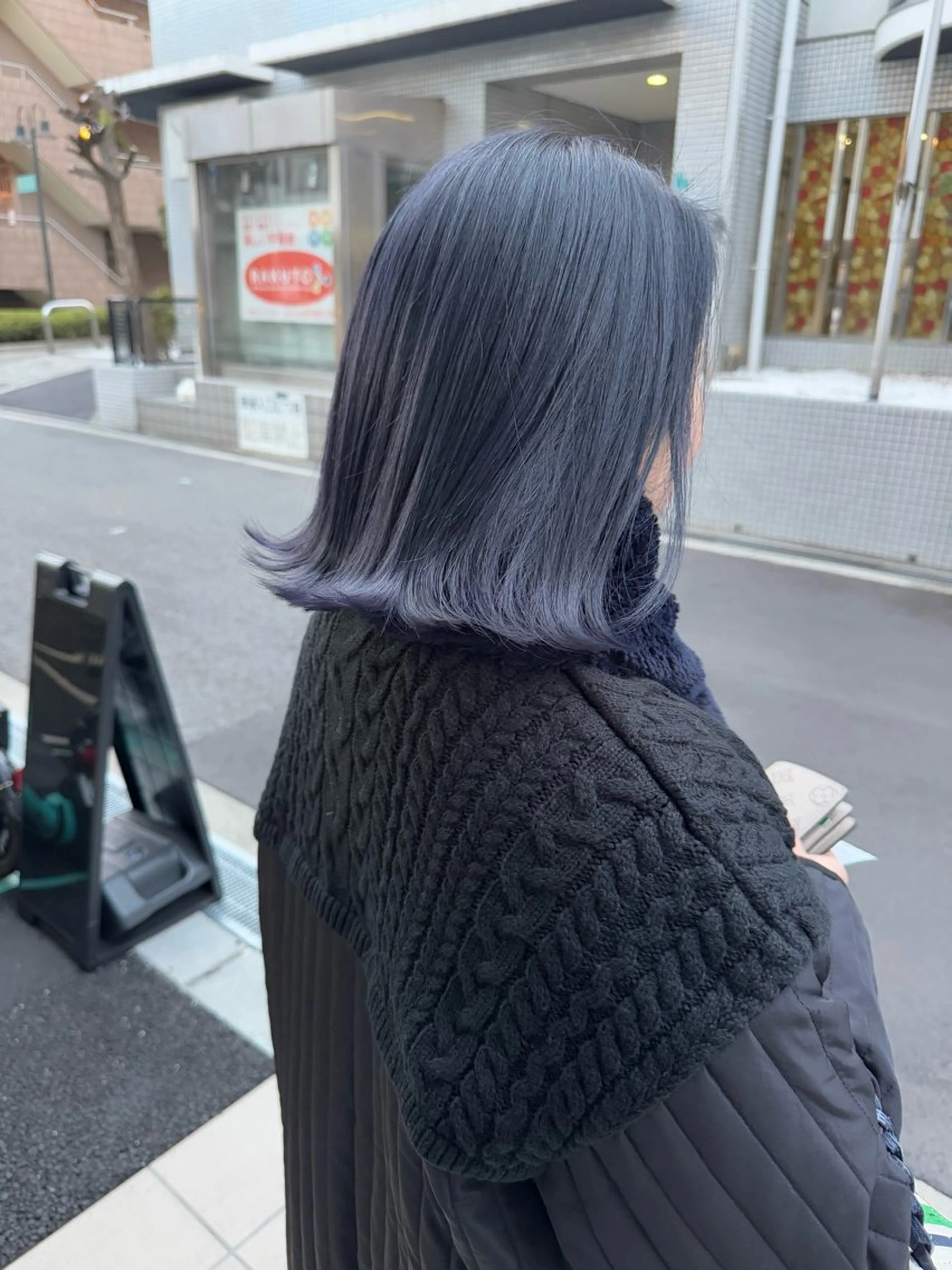 ミディアム 髪質改善 酸性ストレート カット ヘアカラー トリートメント 天王寺の美容師 わだひろしのヘアスタイル