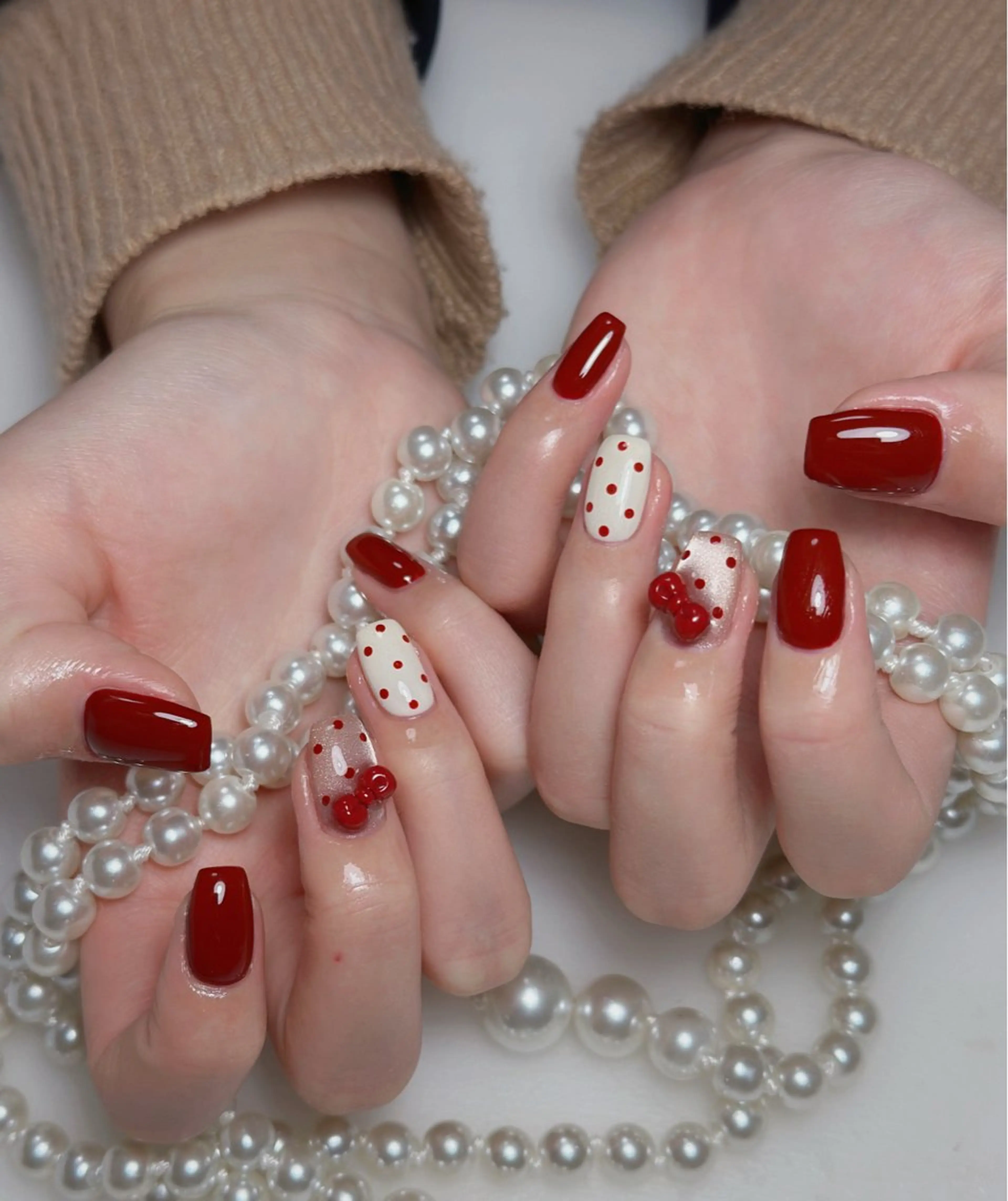 ネイル オーロラネイル 長さ出し フットネイル 韓国ネイル ラメ(グリッター) 👍thumbs up nail👍のネイルデザイン