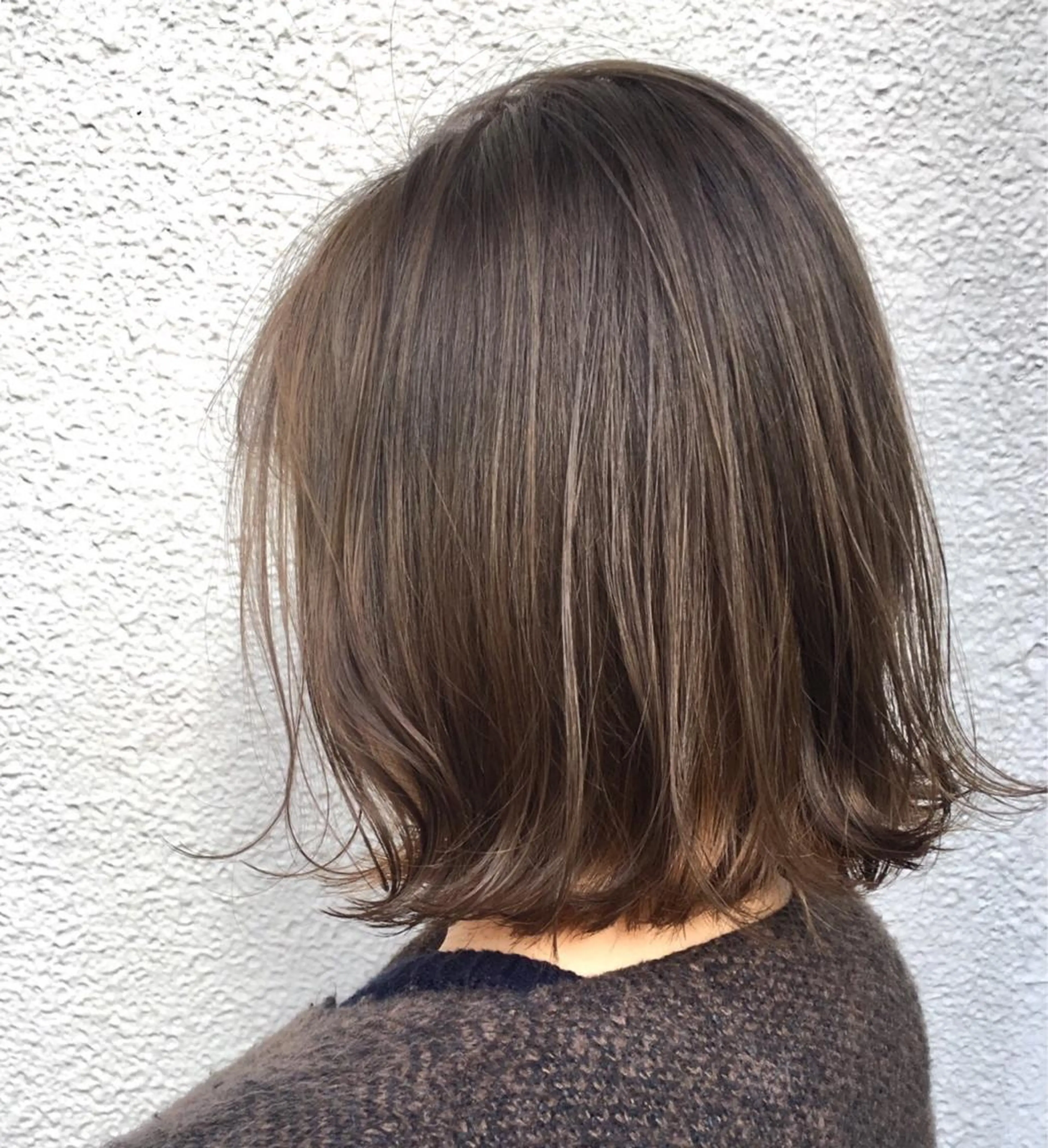 ミディアム カラー ハイライトカラー ハイライト ラブーケ中川中島店 クラタチカコのヘアスタイル