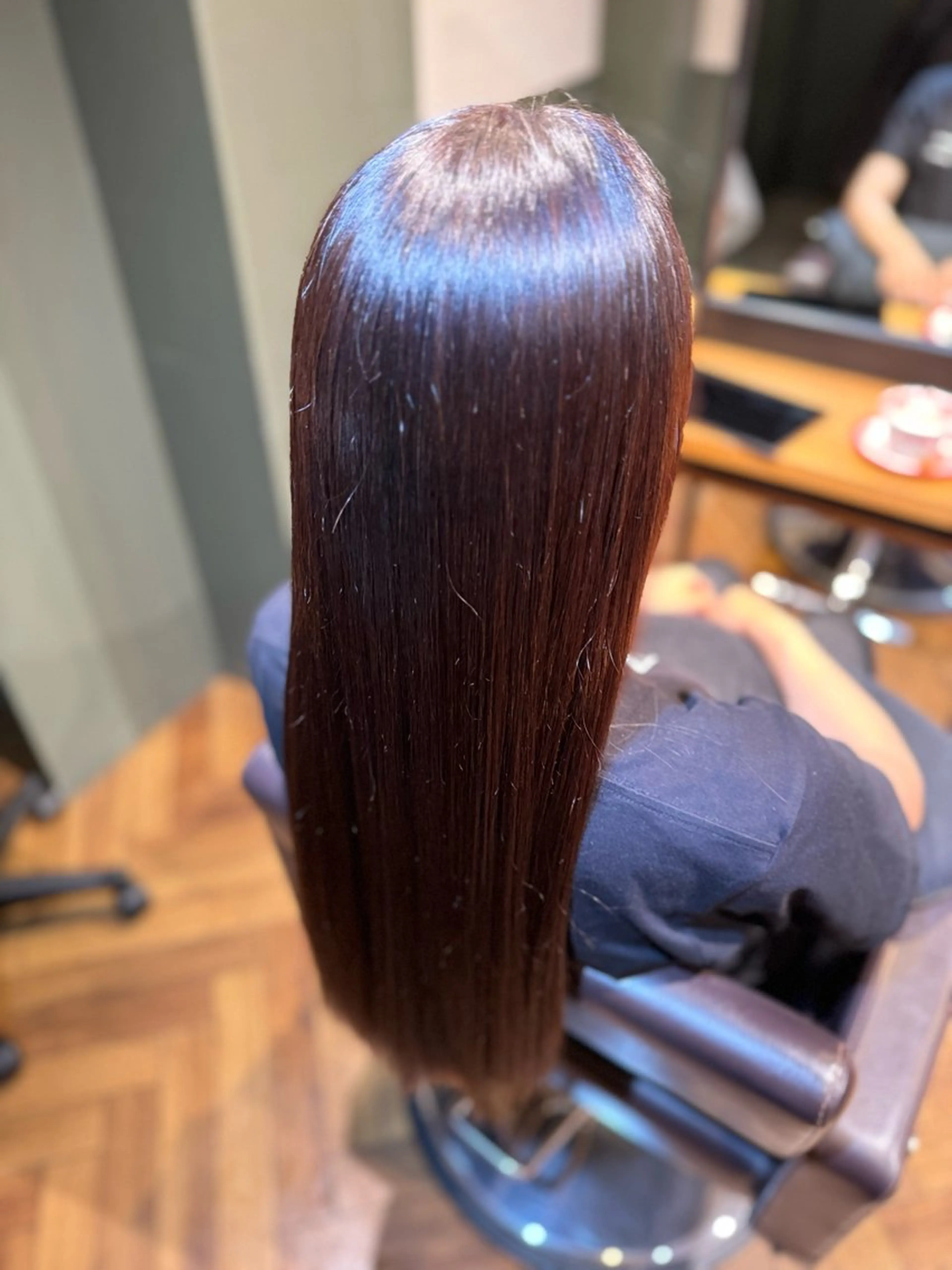 髪質改善 アイロンストレートエステの写真
